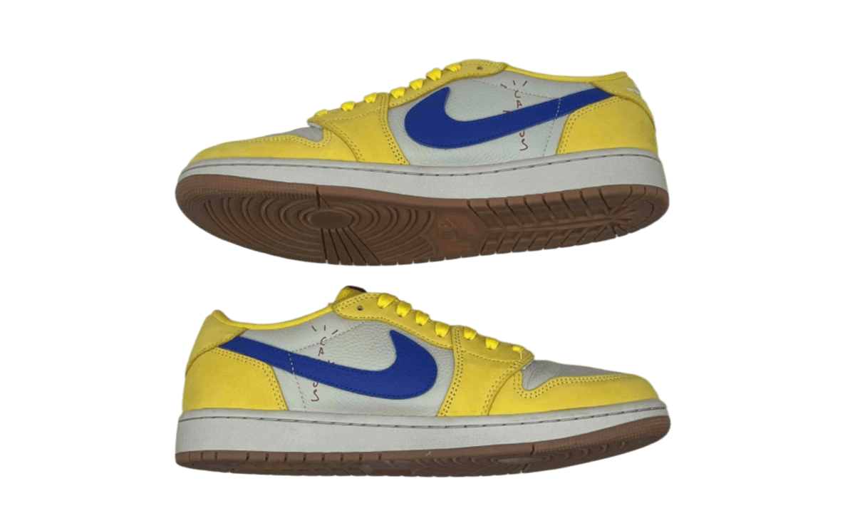 Air Jordan 1 Retro Low OG SP "Travis Scott Canary" (Womens) (PreOwned)