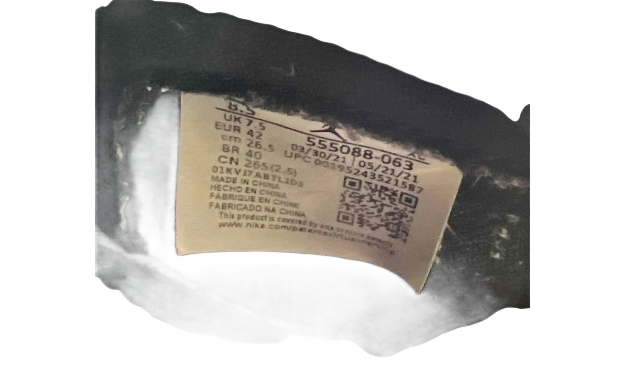 Air Jordan 1 Retro High OG “Patent Bred” (PreOwned) (No Box Lid)