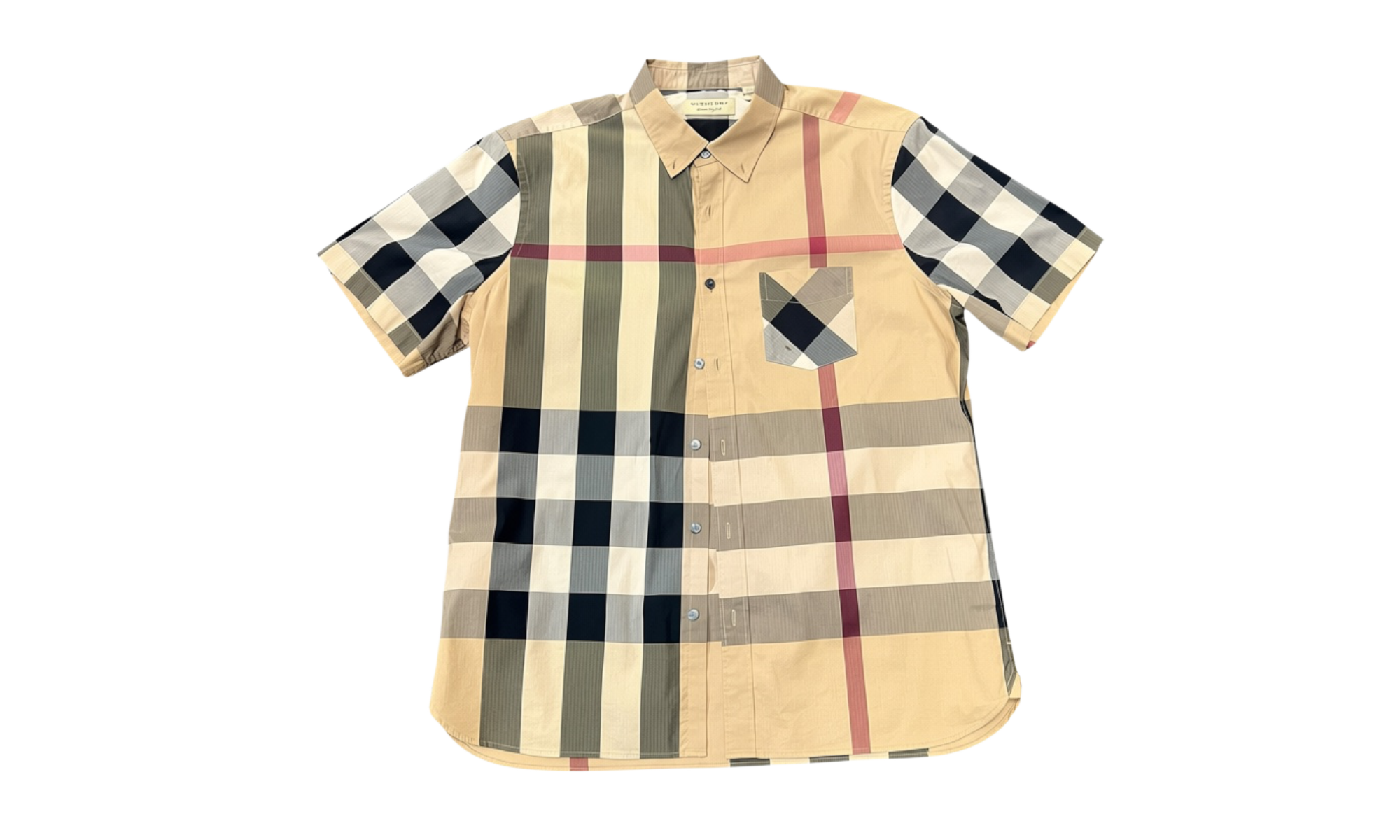 Burberry Fit Check Cotton Shirt (PreOwned)