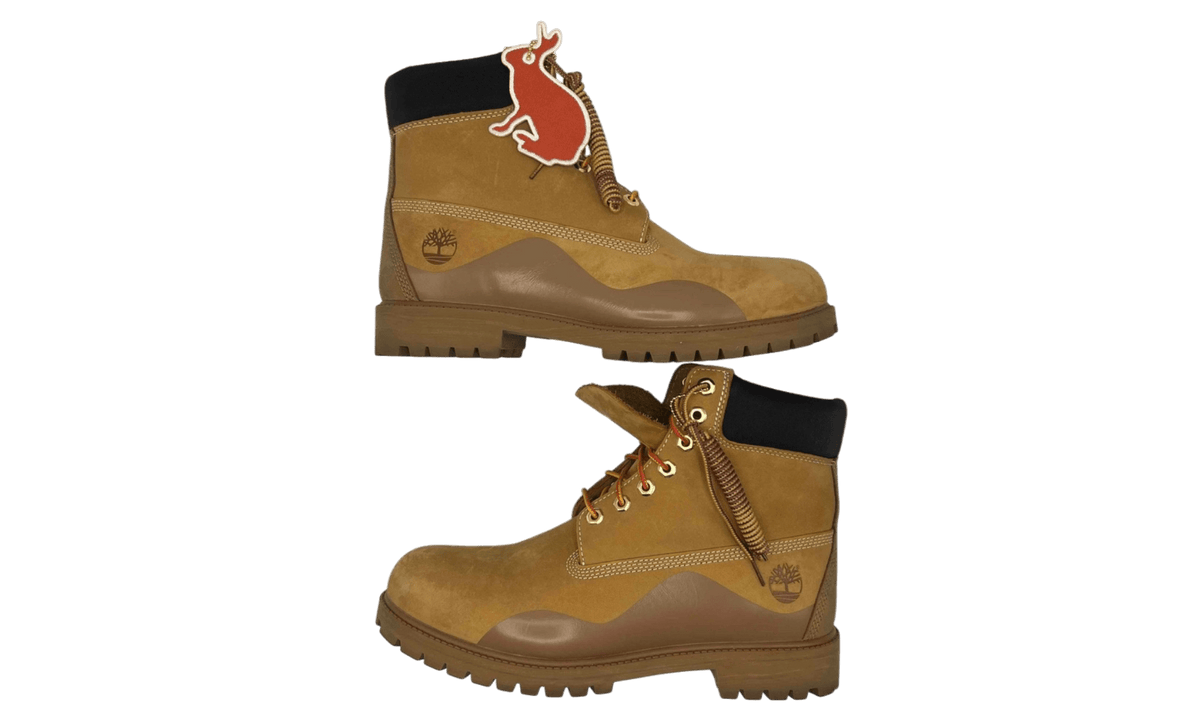 Timberland 6" Heritage Premium Waterproof Boot Wheat Nubuck (PreOwned)