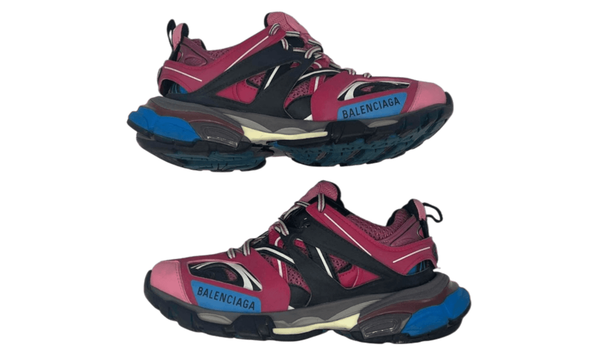 Balenciaga Track Trainer 'Pink Blue' (PreOwned) (No Box)