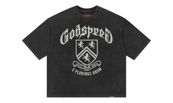 Godspeed Collegiate Black T-Shirt
