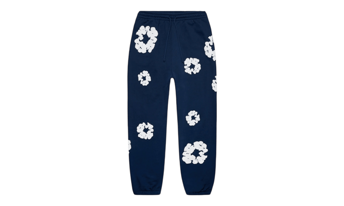 Denim Tears Cotton Wreath Sweatpants Navy