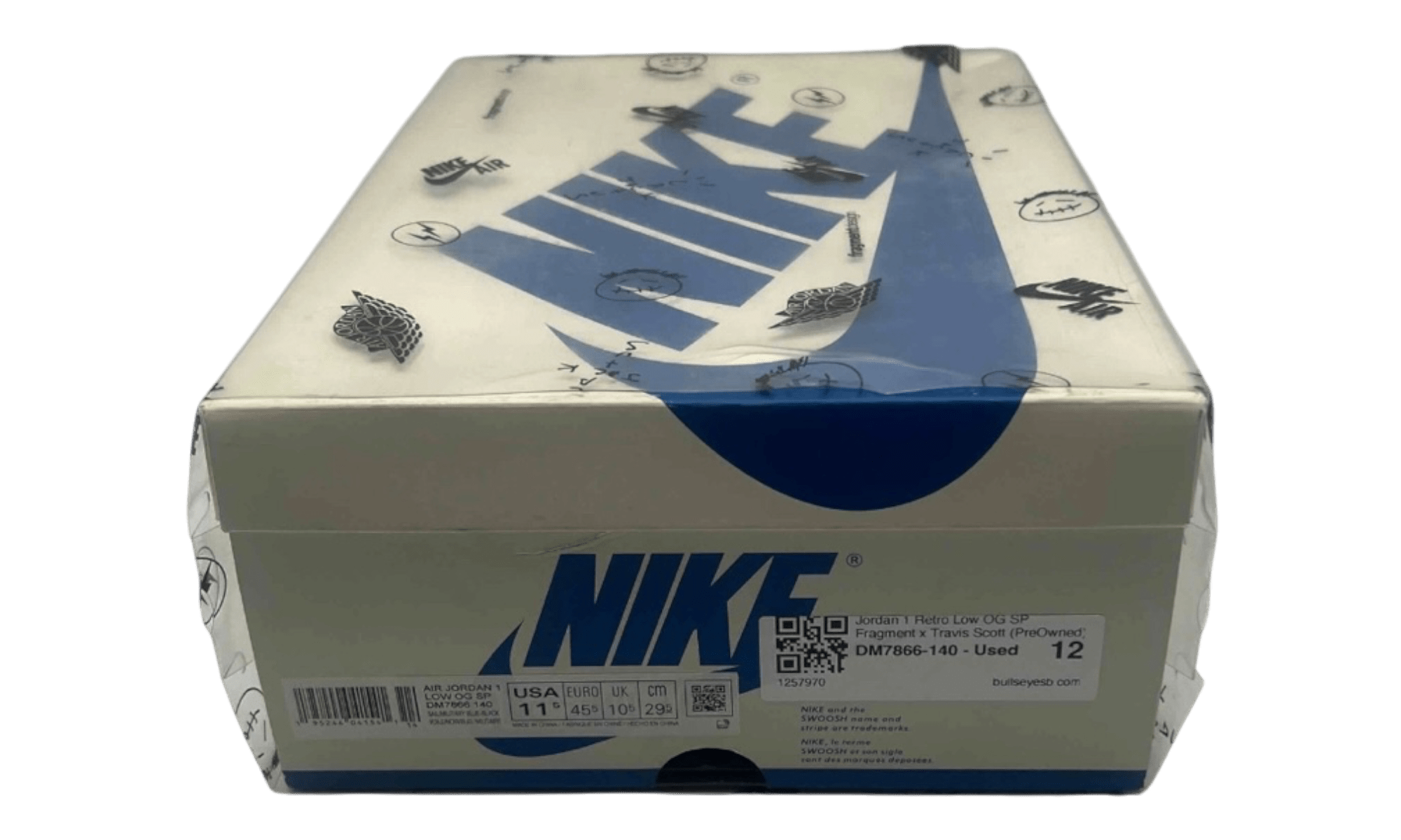 Jordan 1 Retro Low OG SP Fragment x Travis Scott (PreOwned)