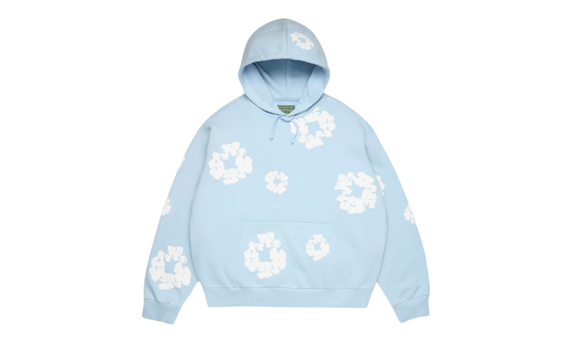 Denim Tears The Cotton Wreath Powder Blue Hoodie