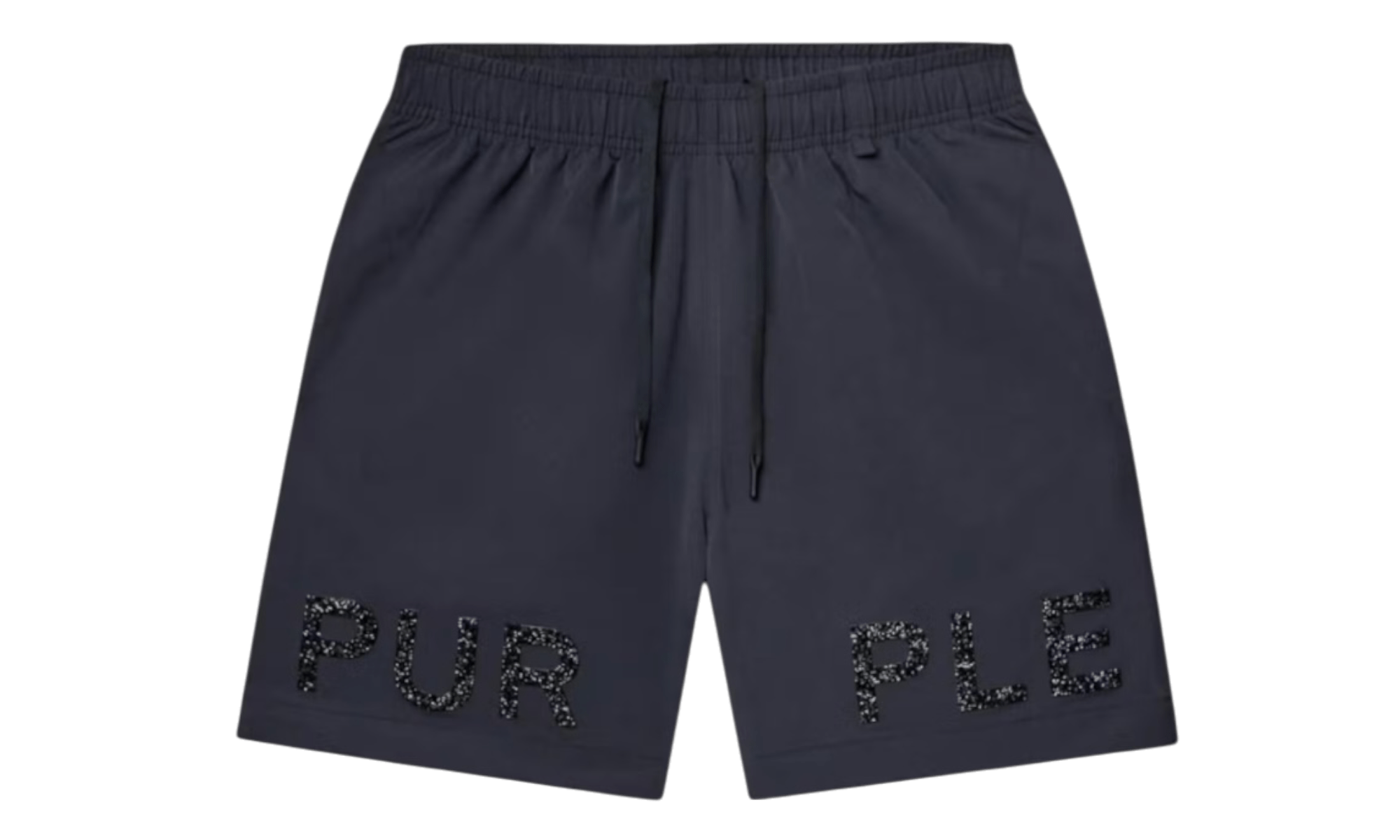 Purple-Brand Crystal All Around Short Black (Preowned)