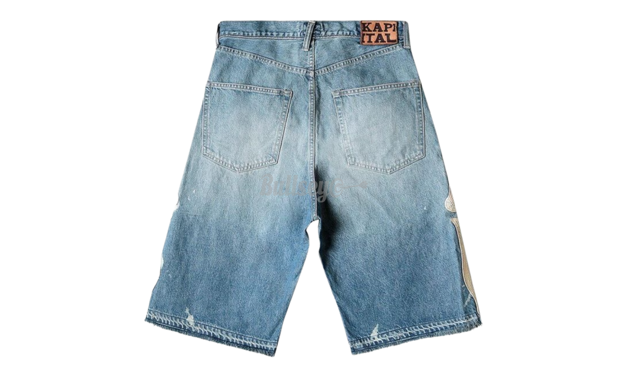 Kapital 14oz Bone Denim Shorts