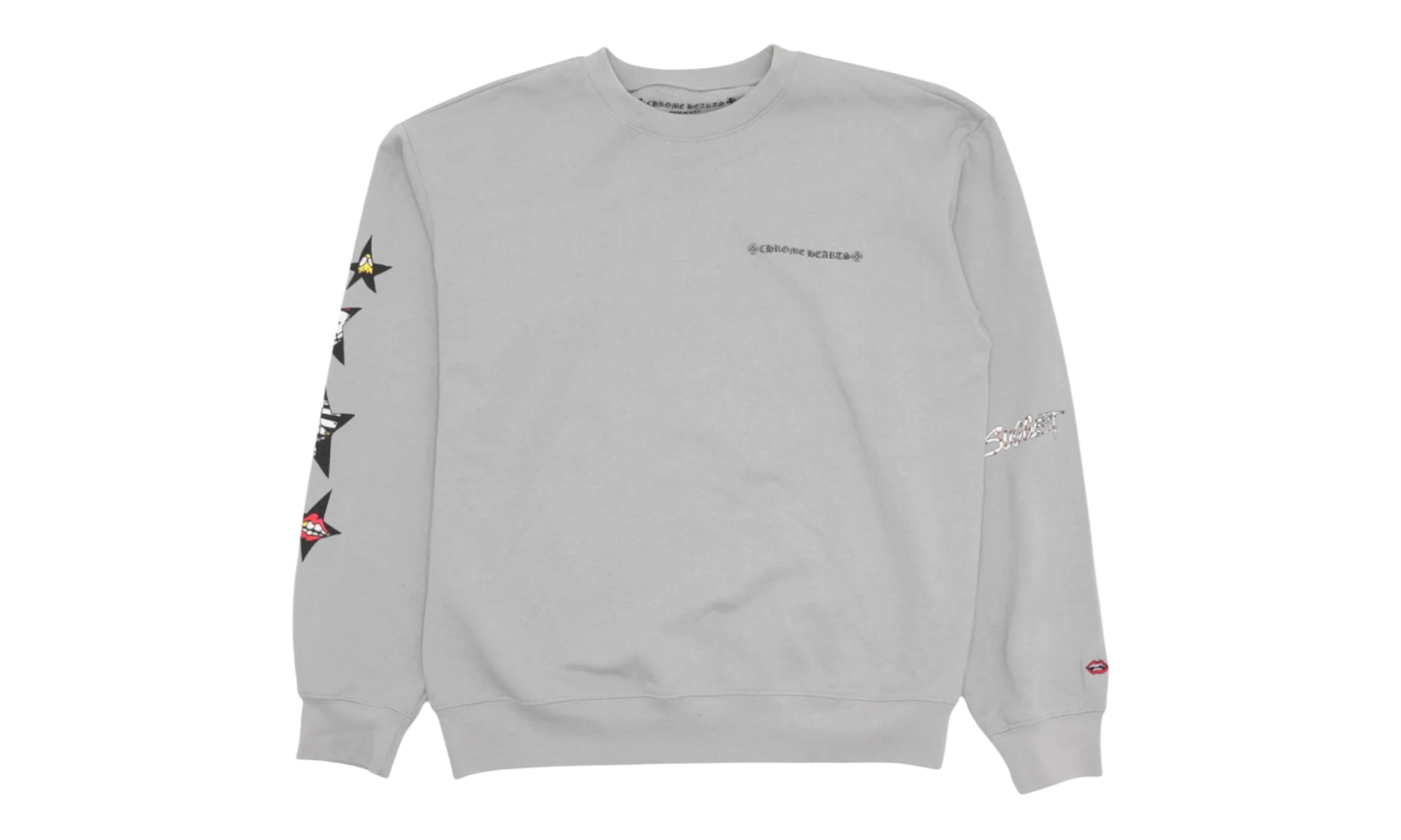 Chrome Hearts Matty Boy Suggest Grey Crewneck