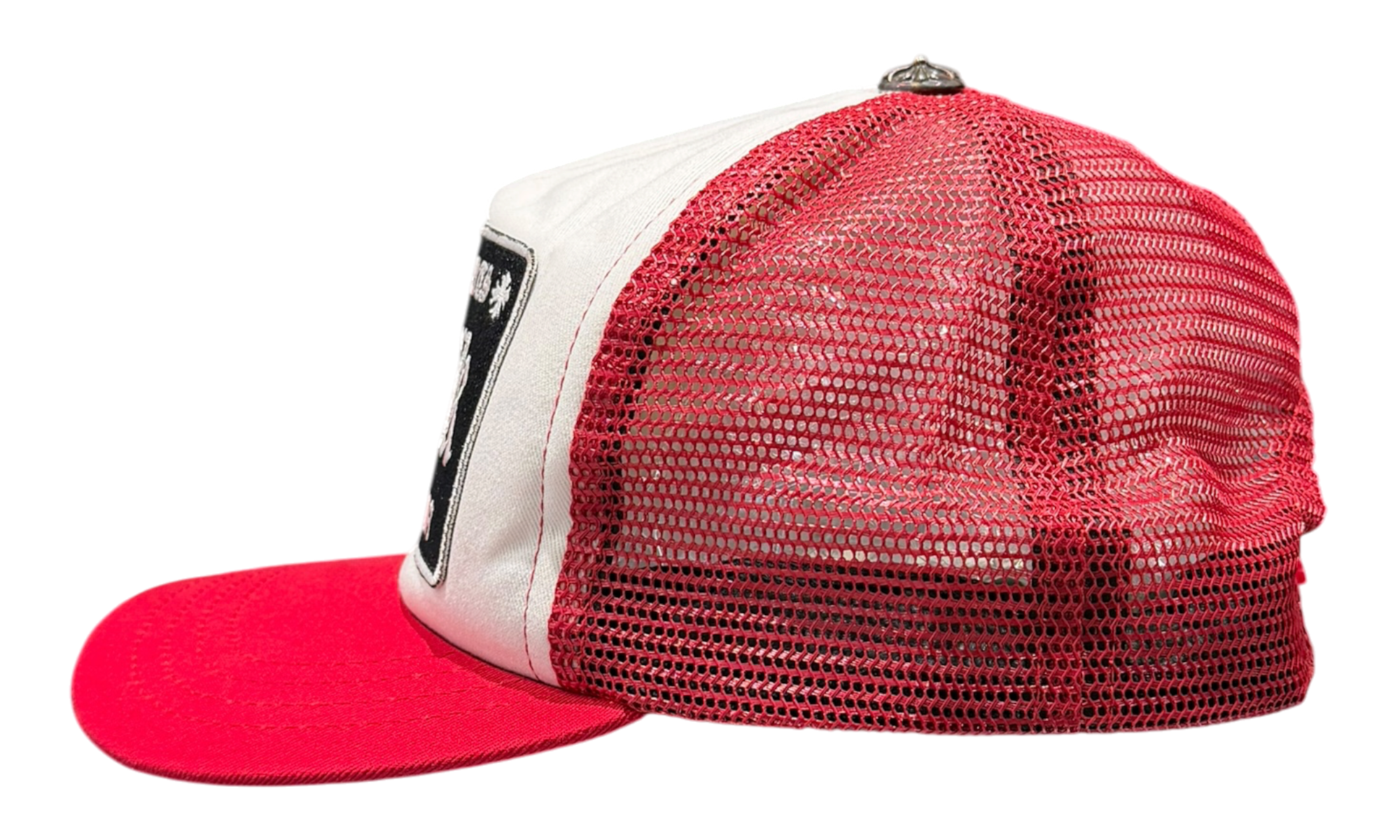 Chrome Hearts Red Fuck Trucker Hat