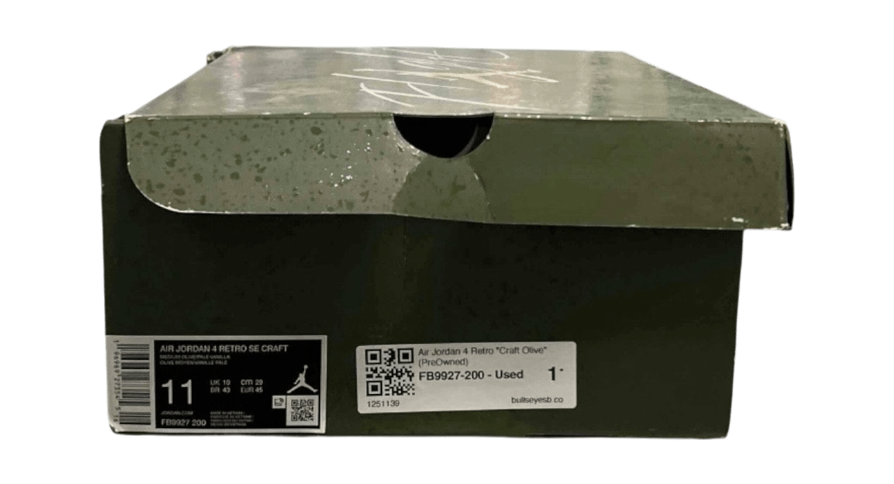 Air Jordan 4 Retro "Craft Olive" (PreOwned)
