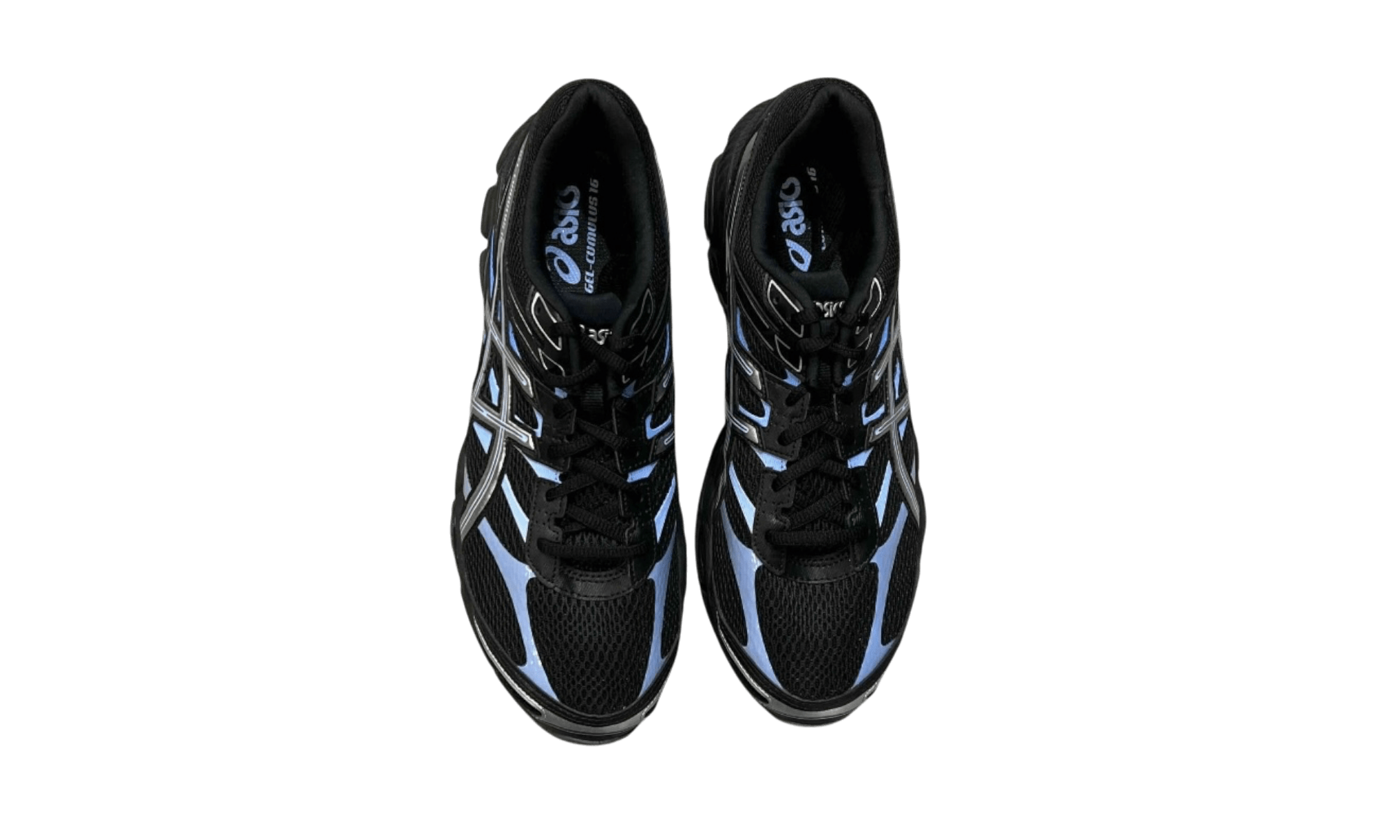 ASICS Gel-Cumulus 16 Black Pure Silver Blue (PreOwned)