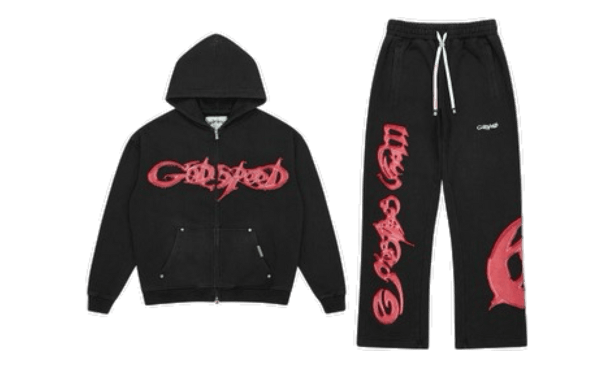 Godspeed Raw Import Sweatsuit Black/Red