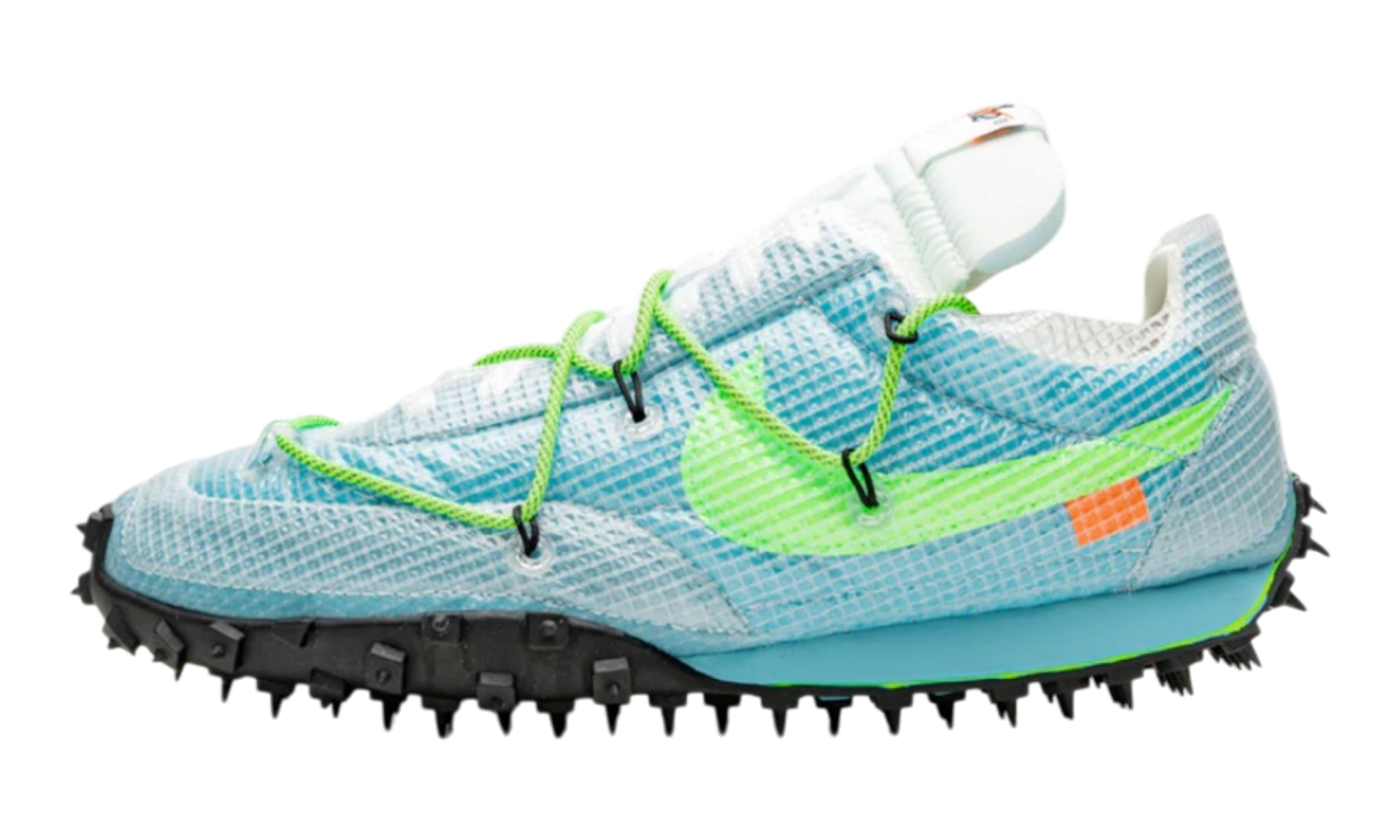 Nike Waffle Racer Off-White Vivid Sky (Women's)