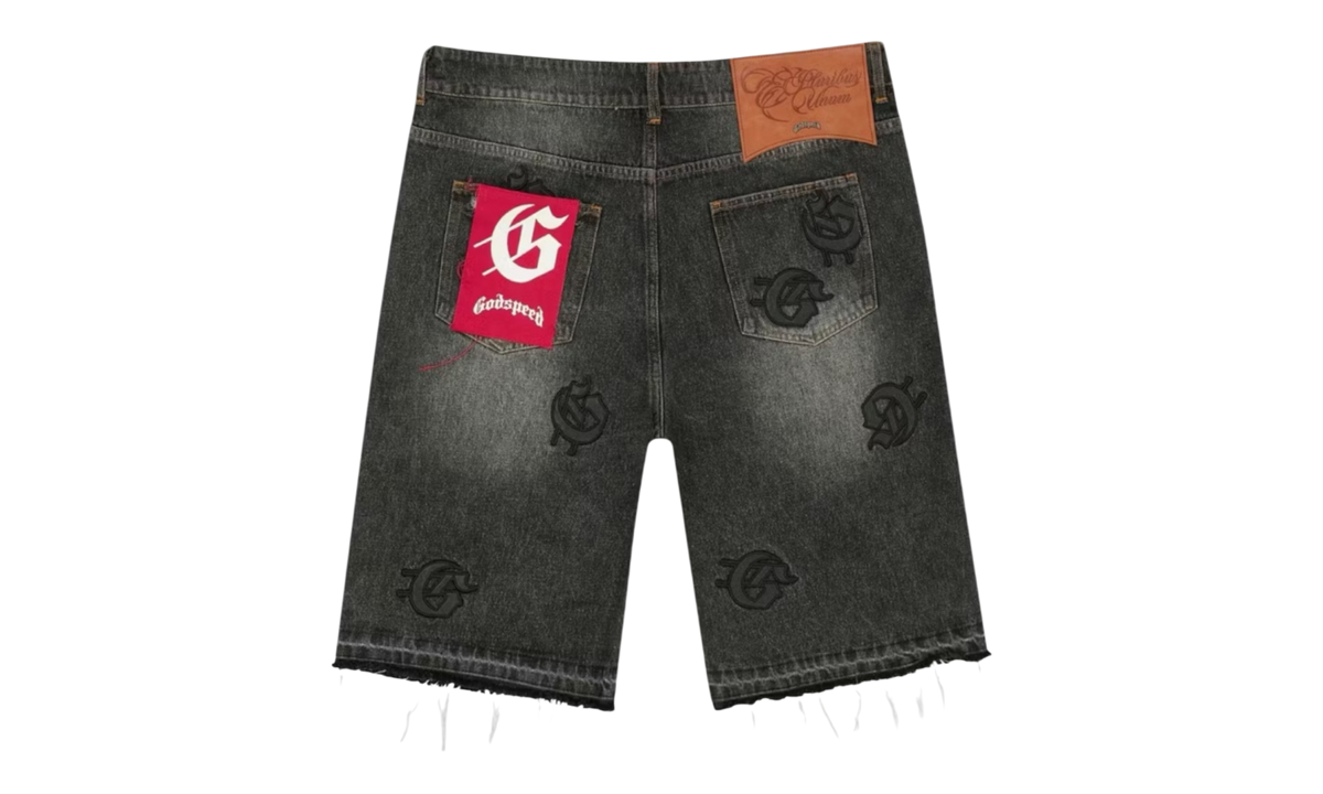 Godspeed Infinity Washed Black Jean Shorts