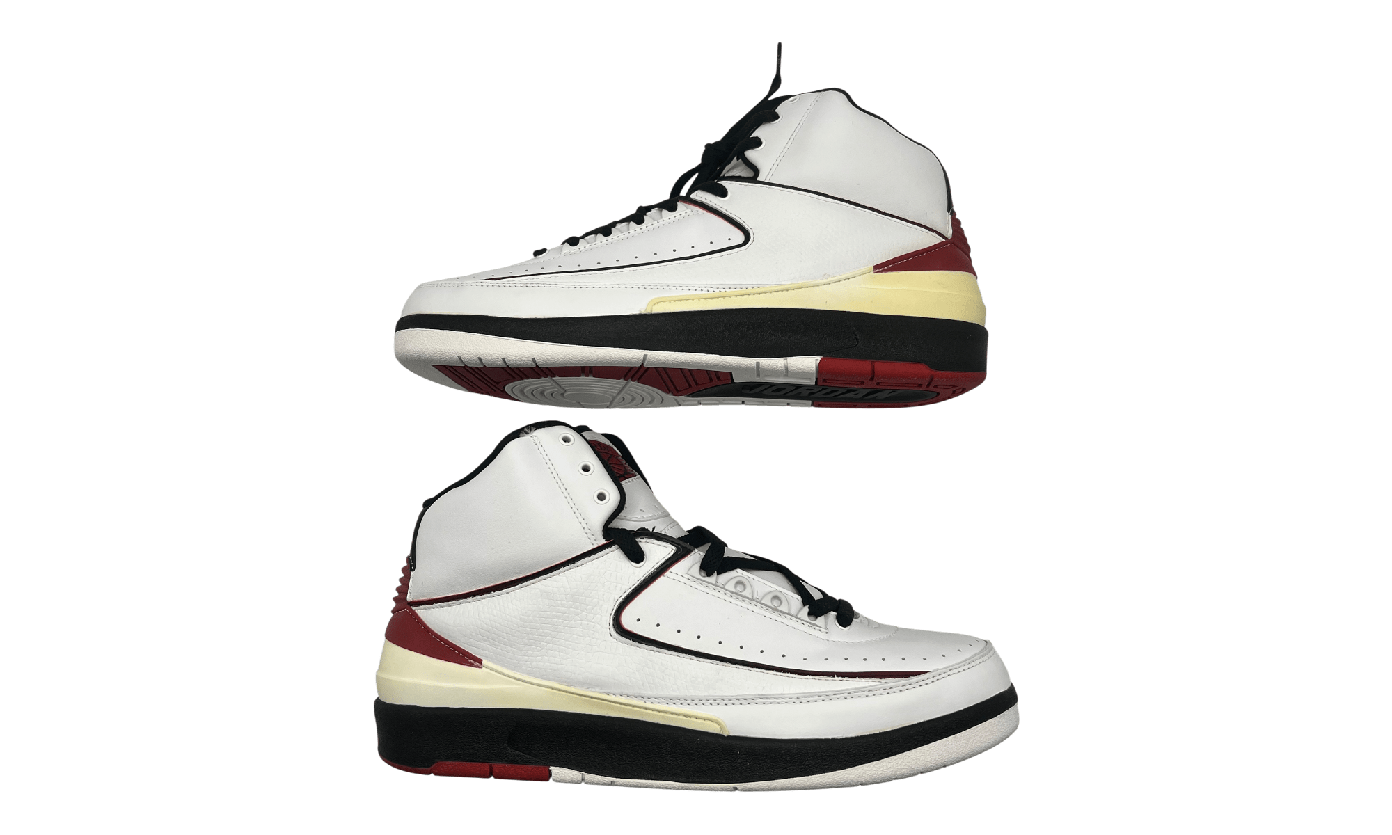 Jordan 2 Retro White Varsity Red (2004)