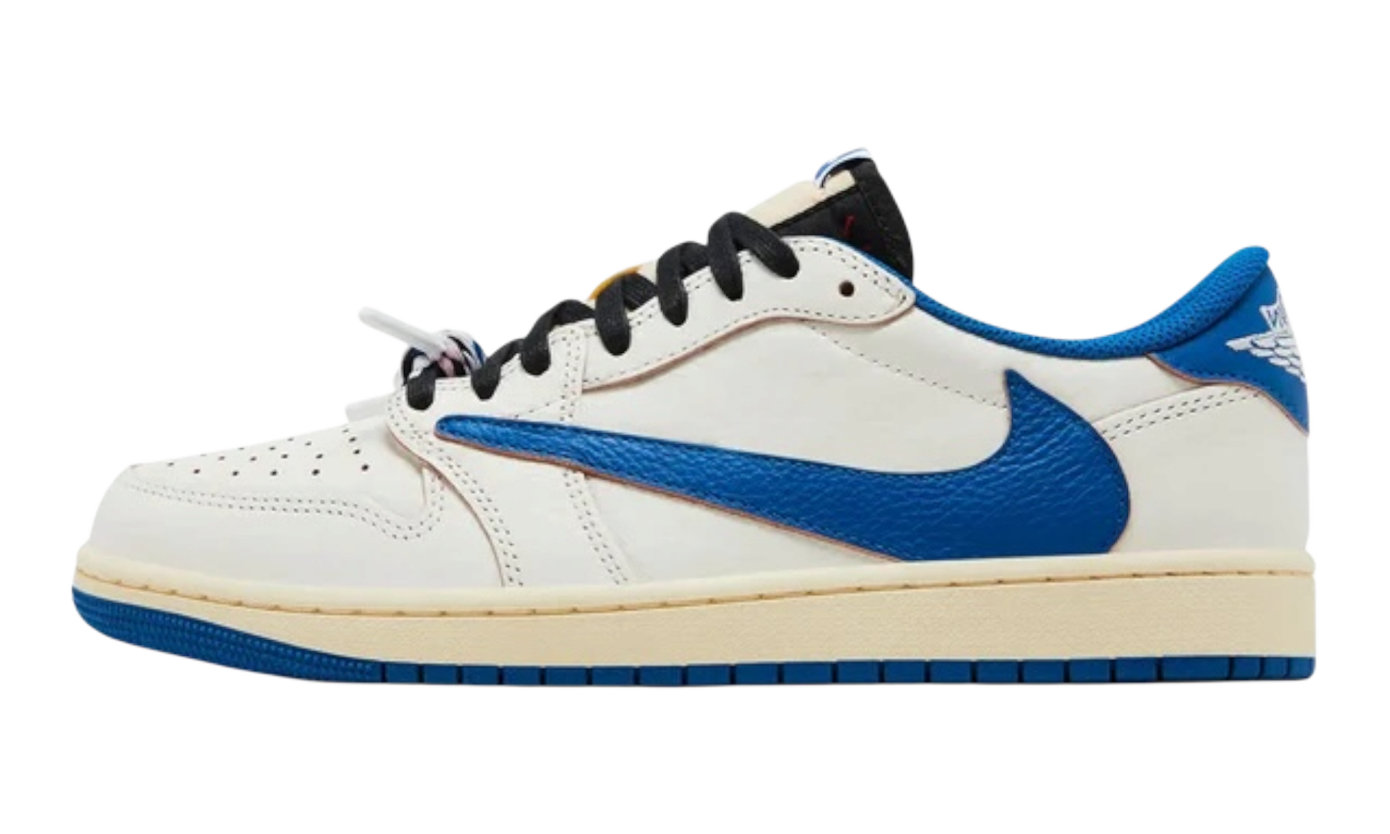 Jordan 1 Retro Low OG SP Fragment x Travis Scott Sail Military Blue