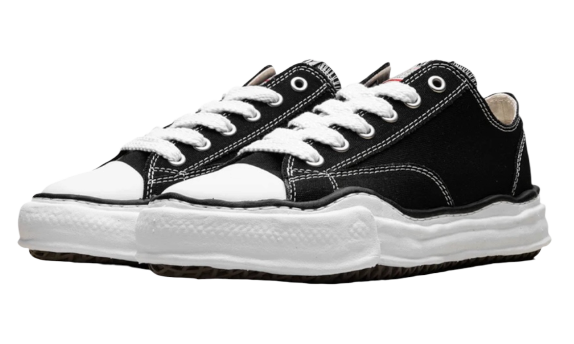 Maison Mihara Yasuhiro Peterson 23 OG Sole Canvas Low Black