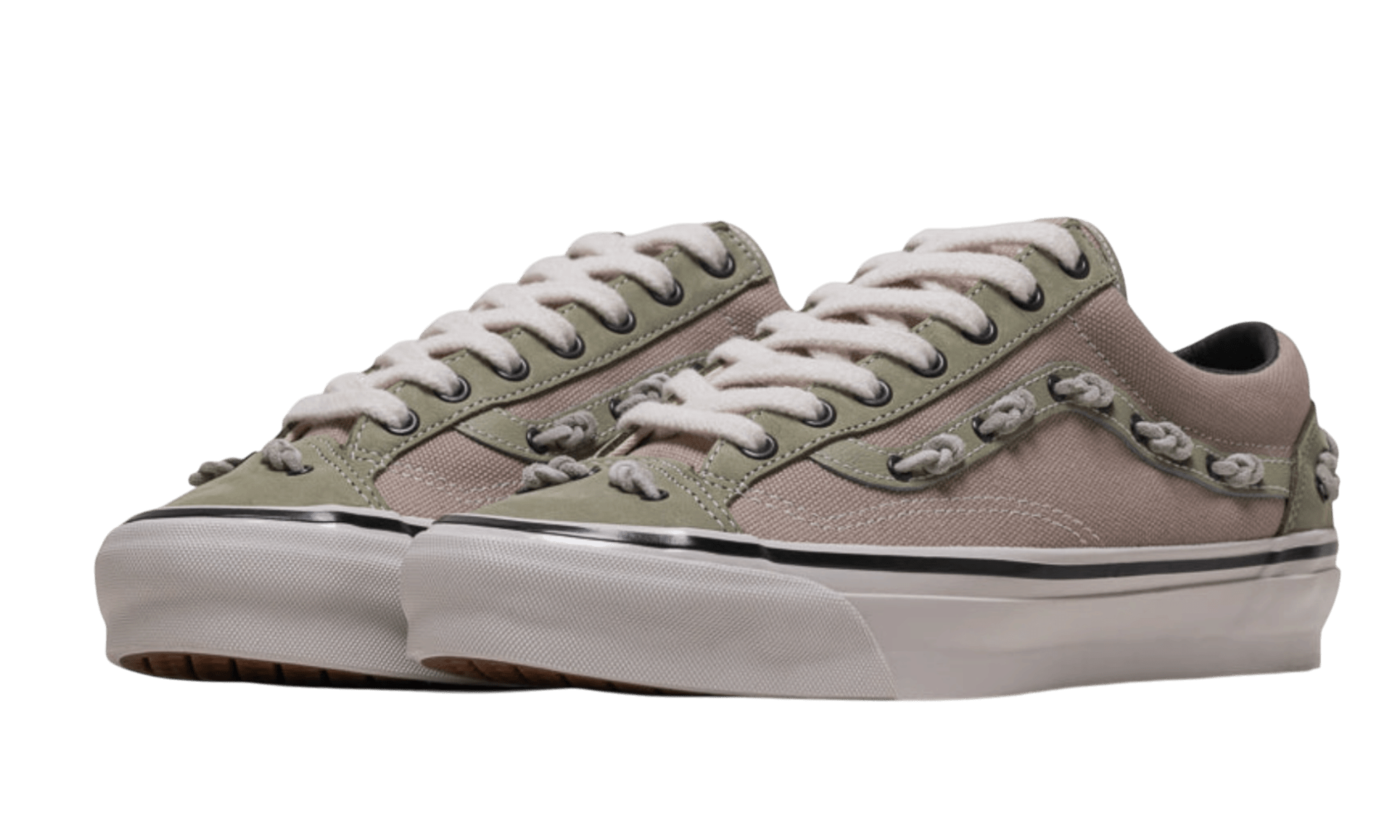 Vans OTW Old Skool 36 Knot Vibram Green Pink