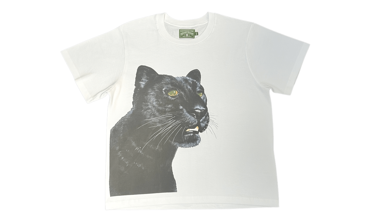 Denim Tears Green Eyed Panther White T-Shirt (PreOwned)