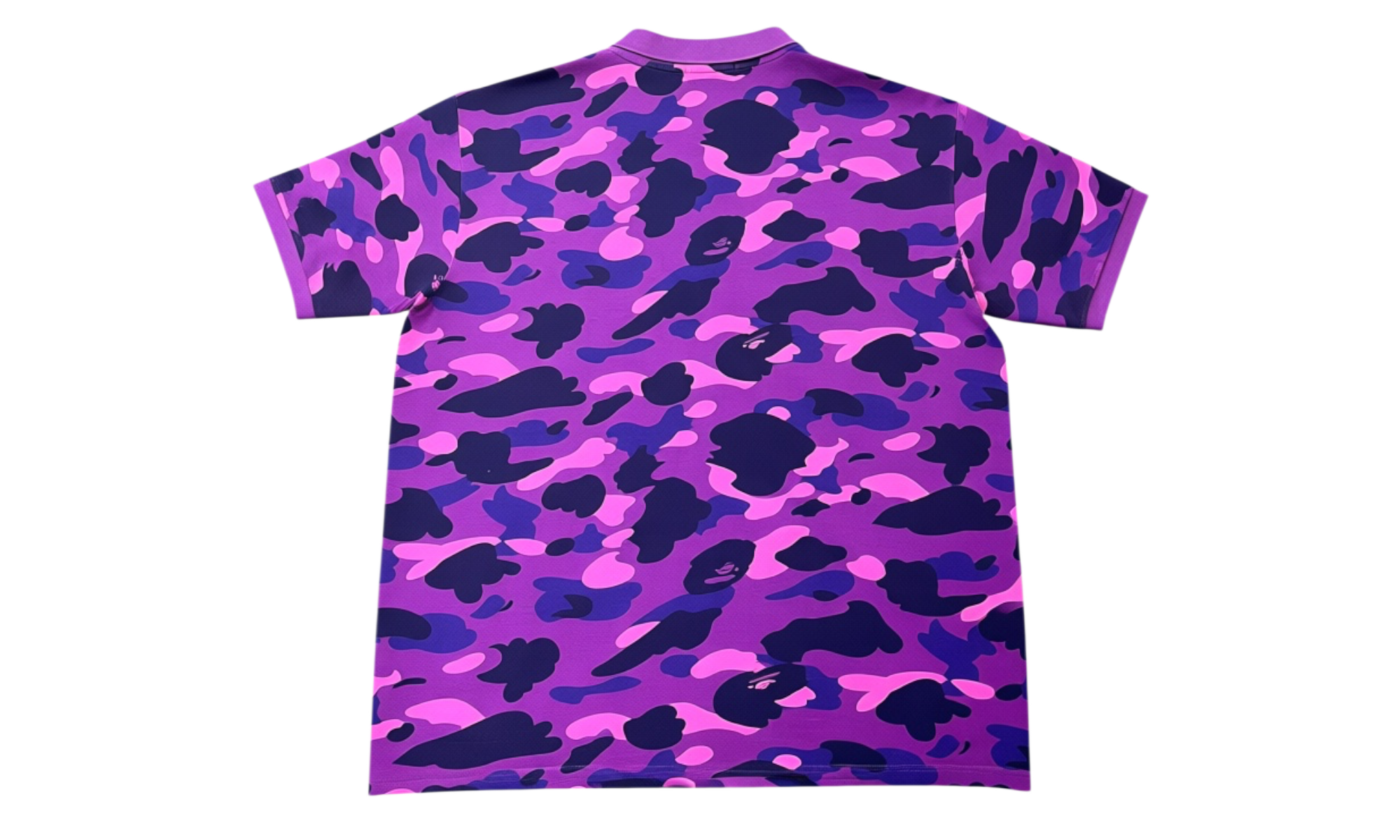 BAPE Color Camo Shark Polo Purple (PreOwned)