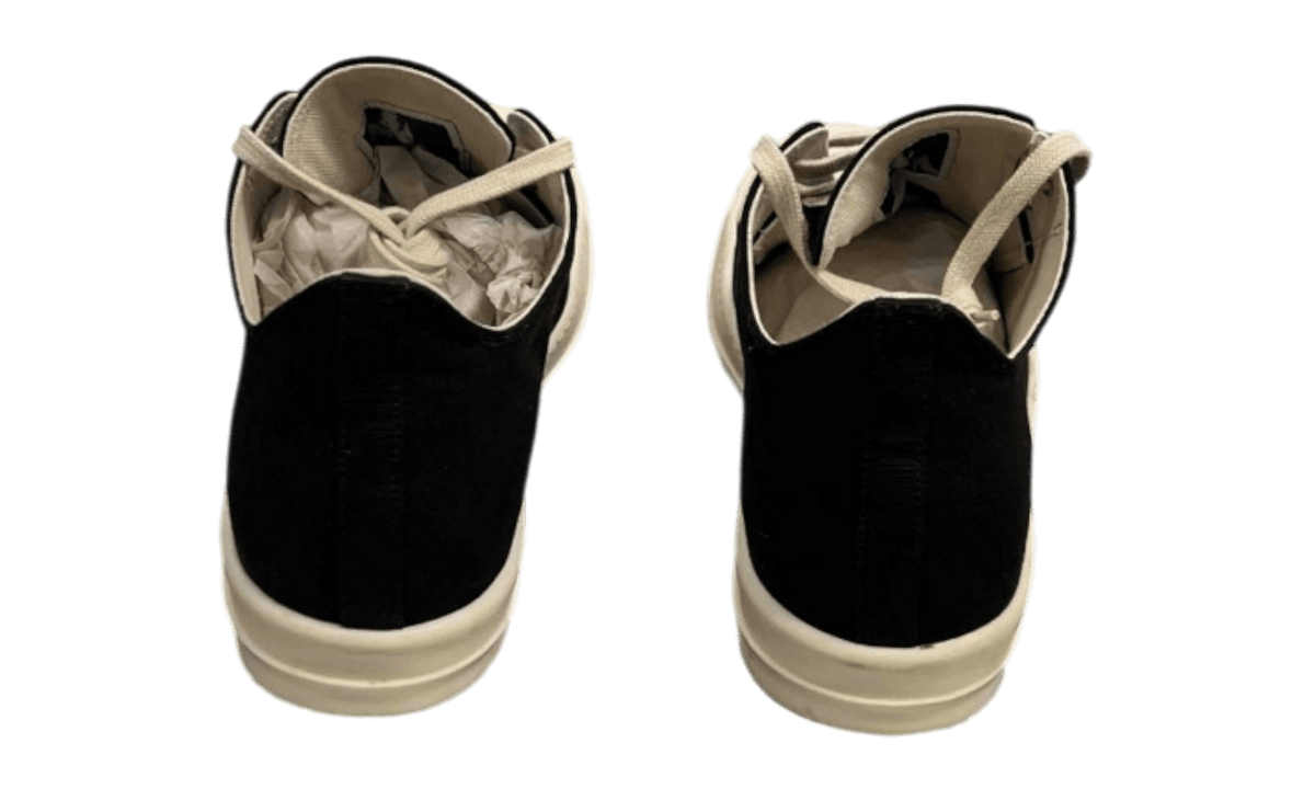 Rick Owens DRKSHDW Ramone Black/Milk Sneakers (PreOwned)
