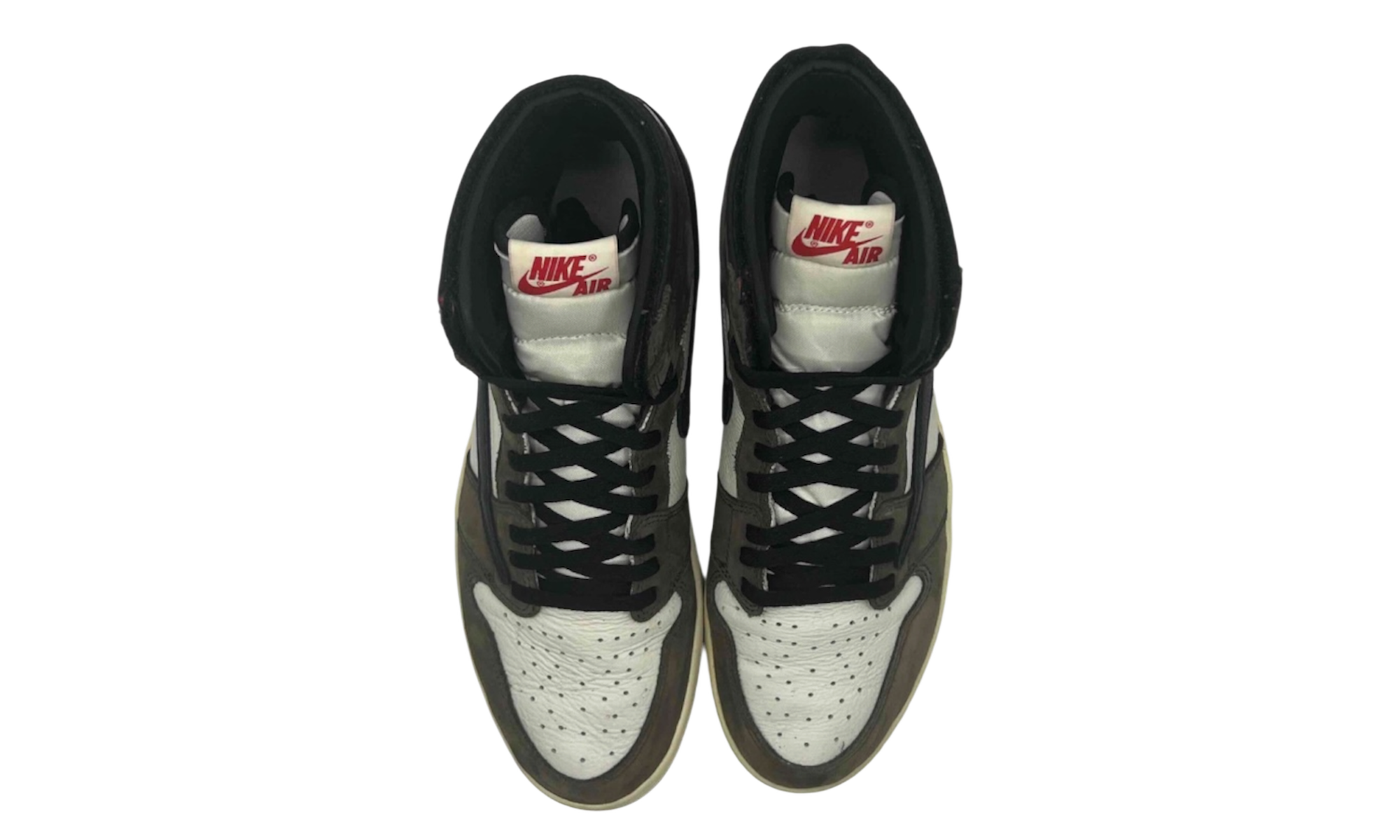 Travis Scott x Air Jordan 1 Retro High OG SP "Mocha" (PreOwned) (No Box)