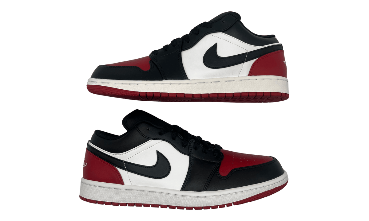 Jordan 1 Low Bred Toe 2.0 (PreOwned)