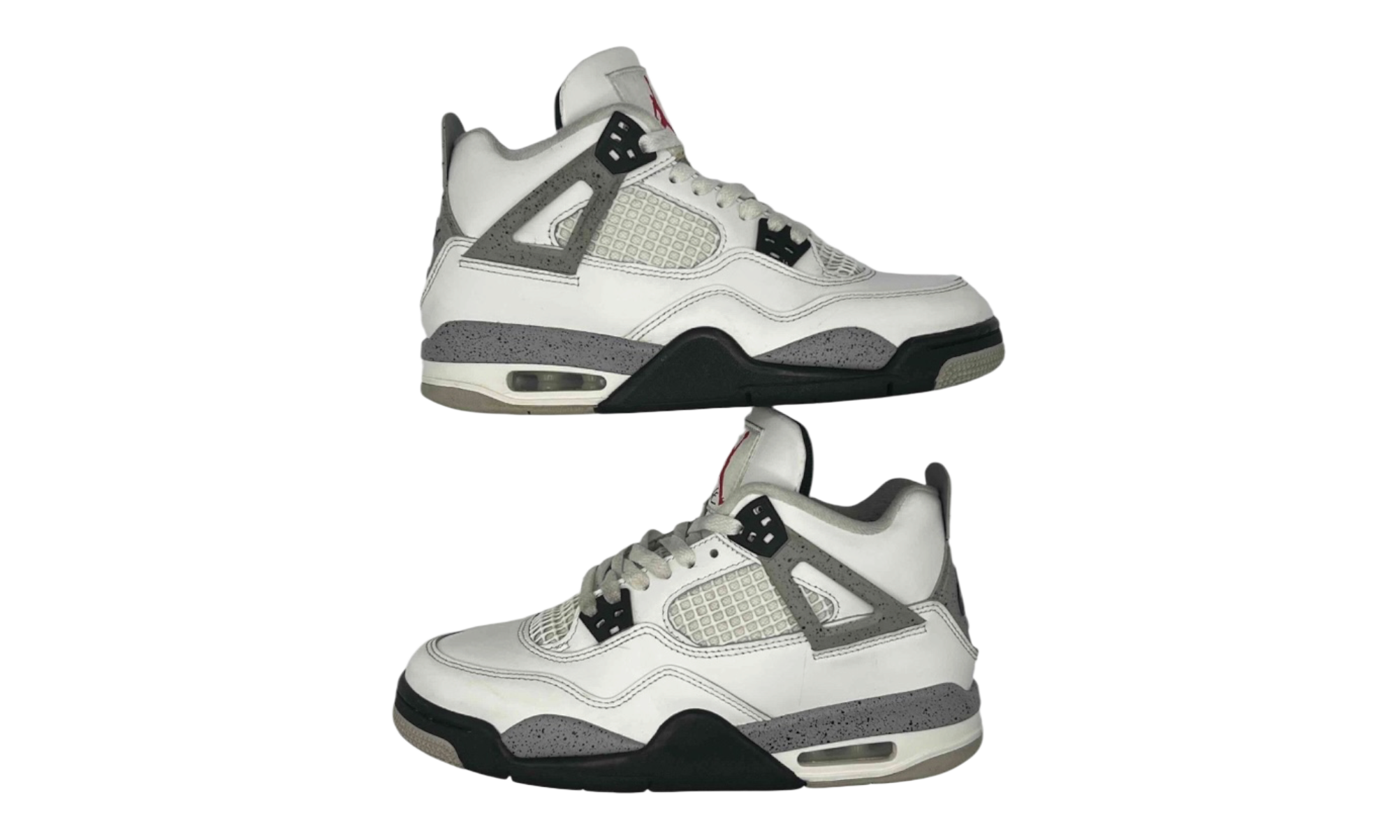 Air Jordan 4 Retro OG "White Cement" GS (2025) (PreOwned) (No Box)