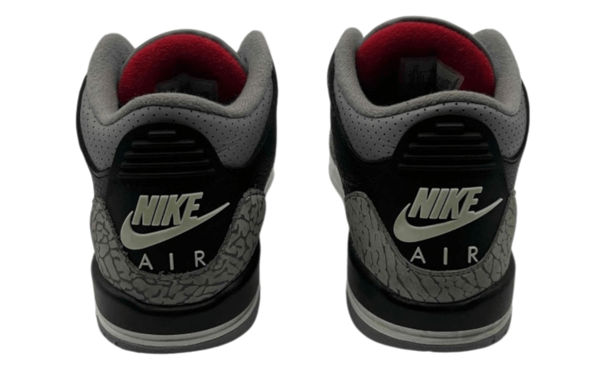 Air Jordan 3 Retro "Black Cement" GS (2024)(PreOwned) (No Box) 