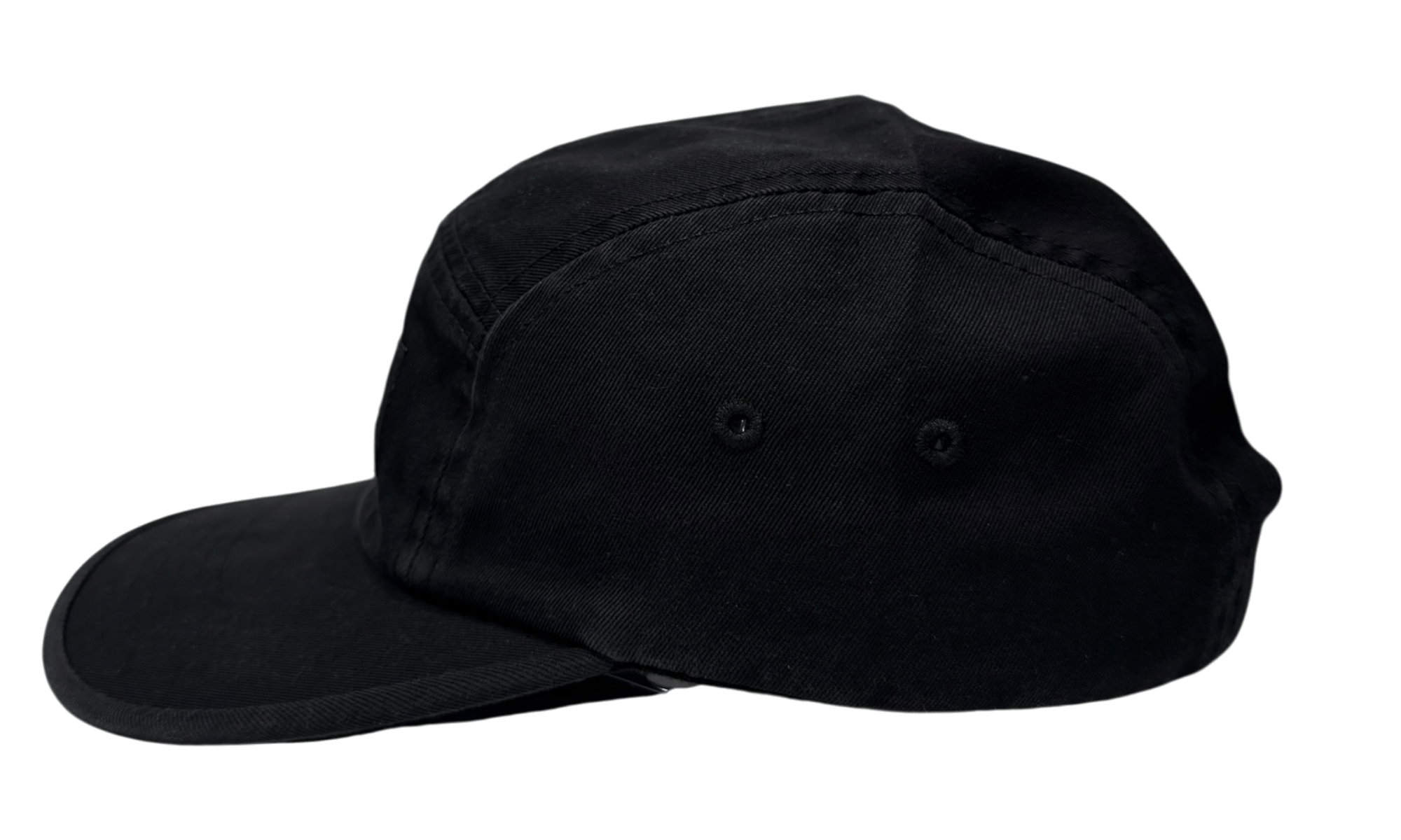 Supreme Washed Chino Twill Camp Cap Black