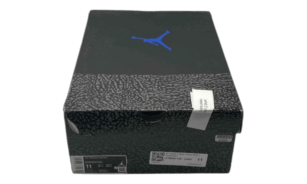 Air Jordan 3 Retro "Racer Blue" ( PreOwned )