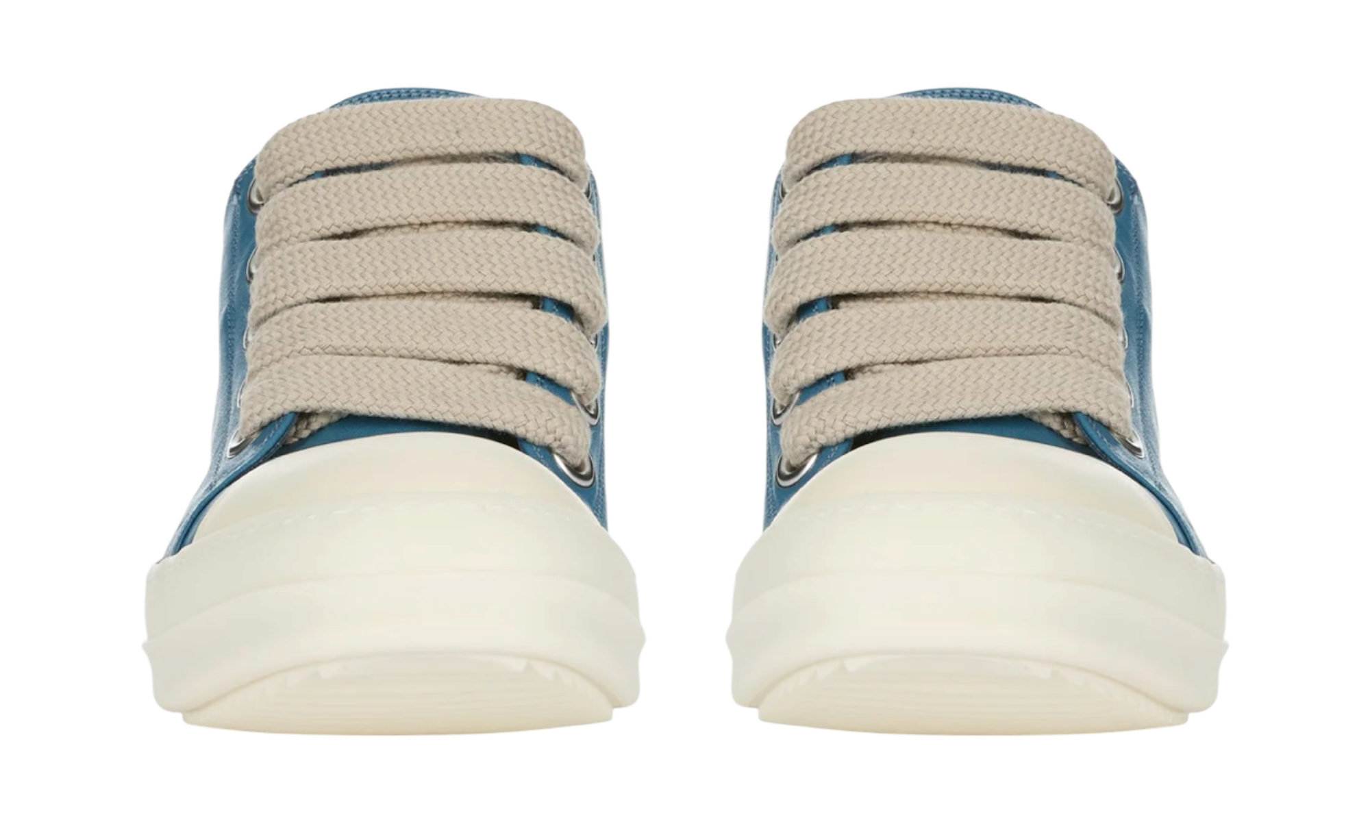 Rick Owens Blue Jumbolace Sneakers
