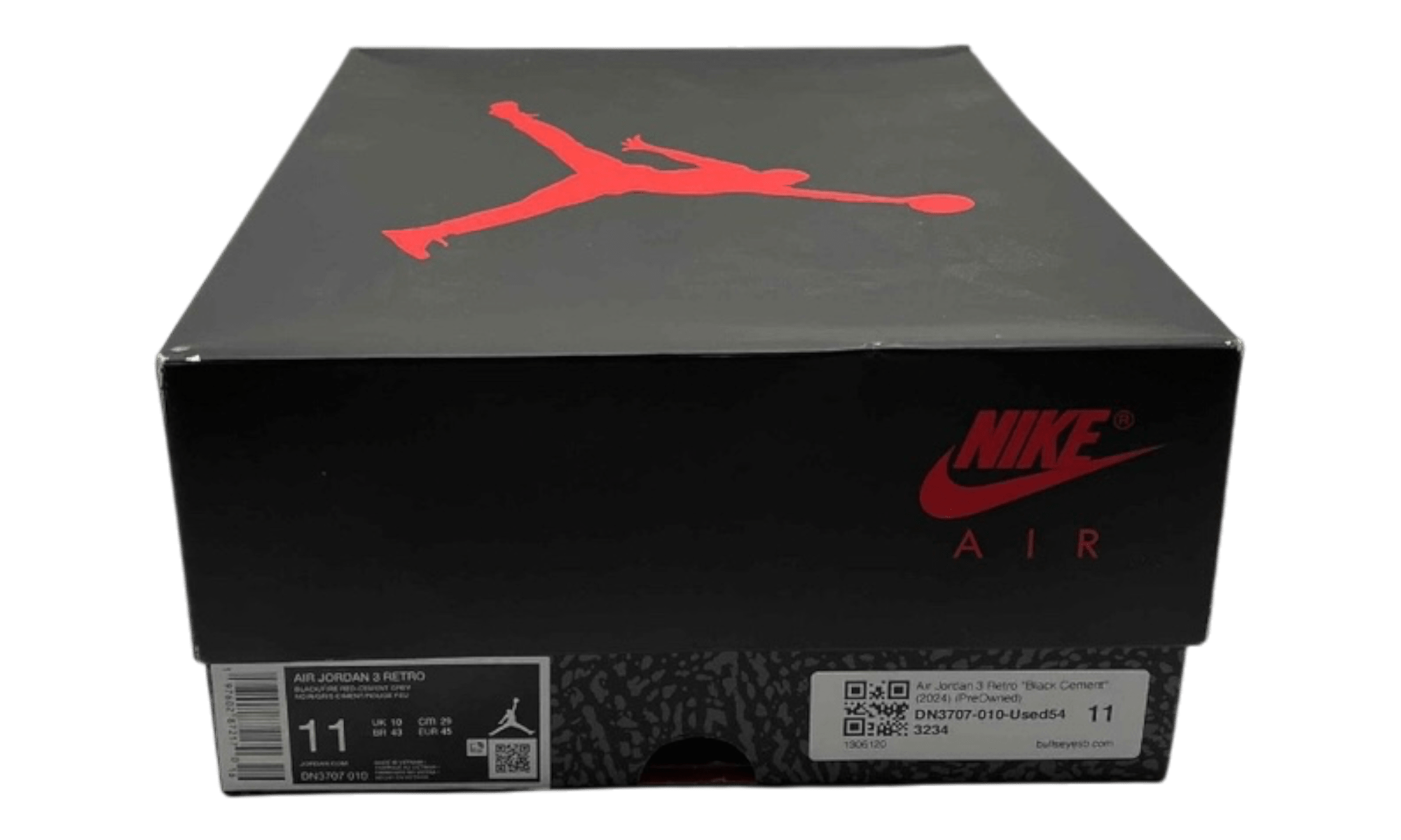 Air Jordan 3 Retro "Black Cement" (2024) (PreOwned)