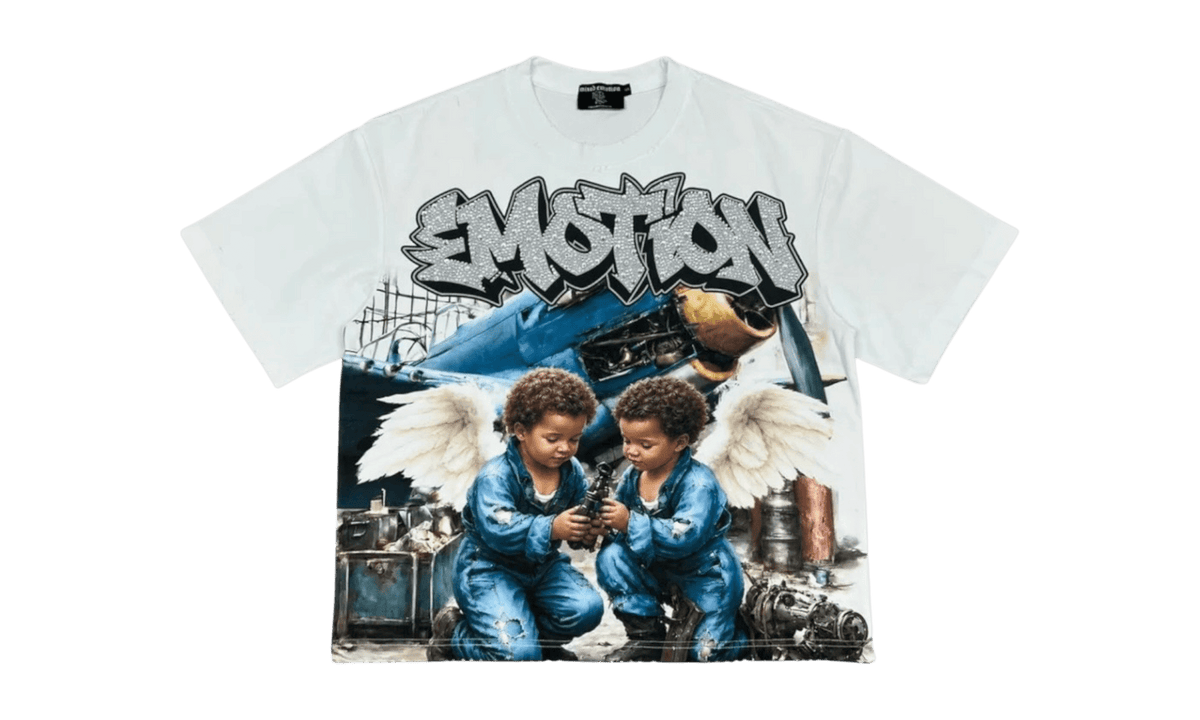 Mixed Emotion "Airborne" White T-Shirt