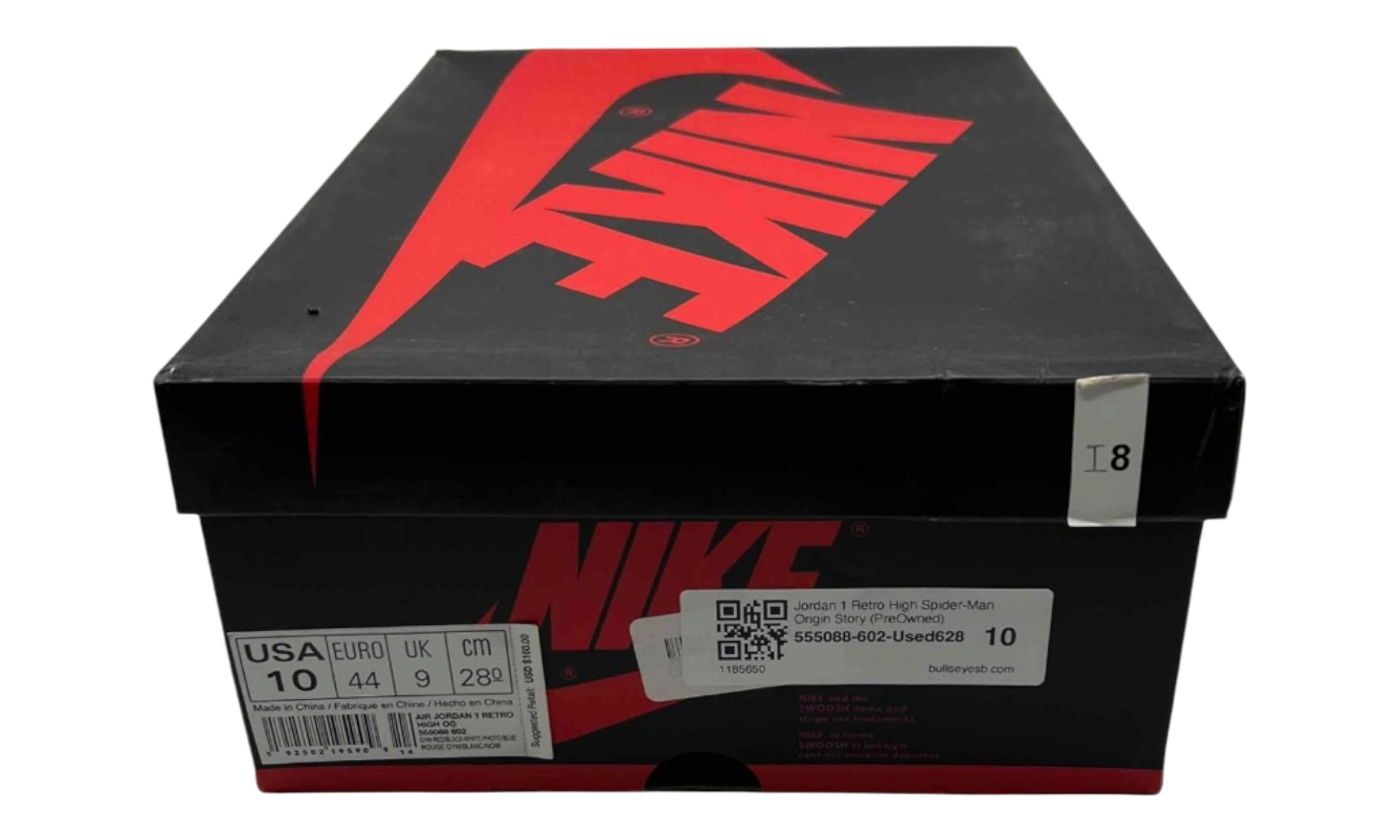 Jordan 1 Retro High Spider-Man Origin Story (PreOwned)