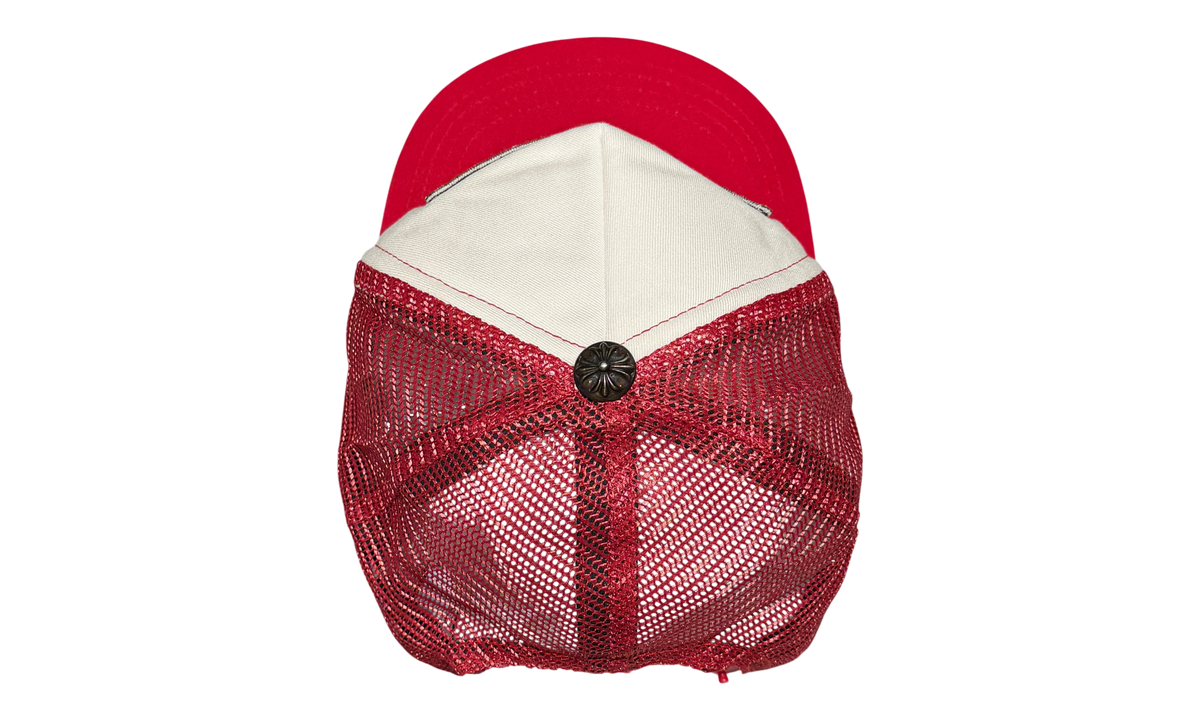 Chrome Hearts Red Fuck Trucker Hat