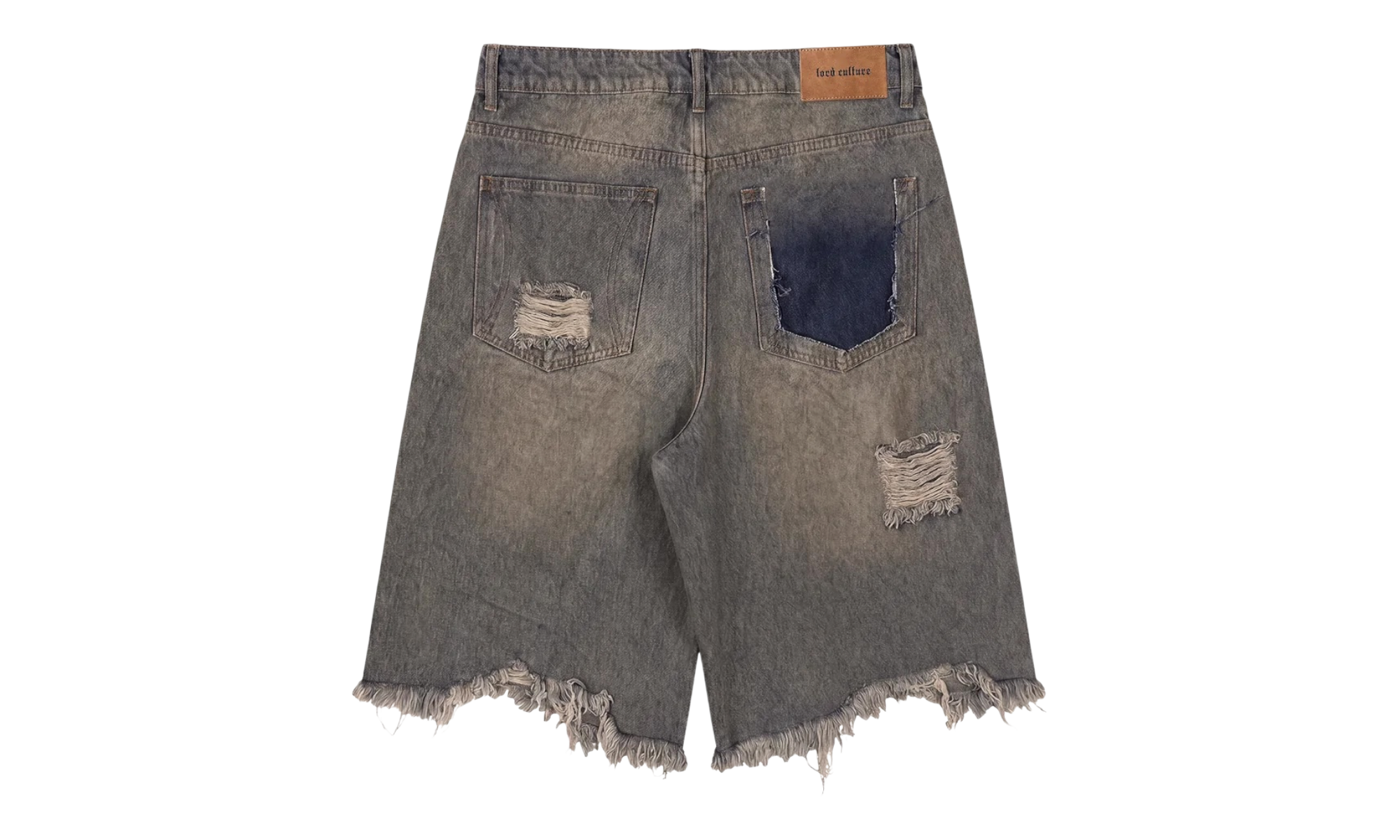 Lord Culture Raw Edge Denim Shorts