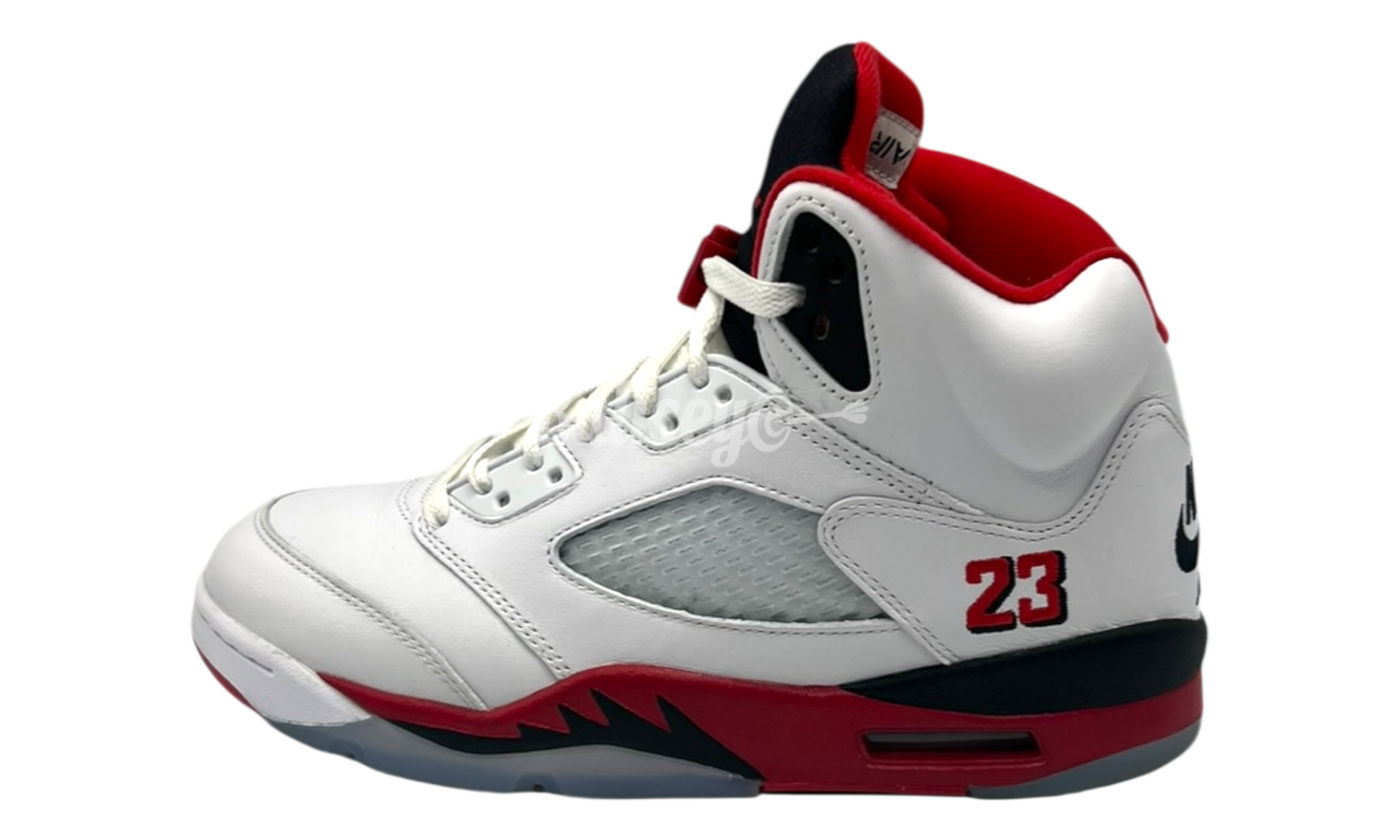 Air Jordan 5 Retro "Fire Red" Black Tongue 2025 (Preowned)