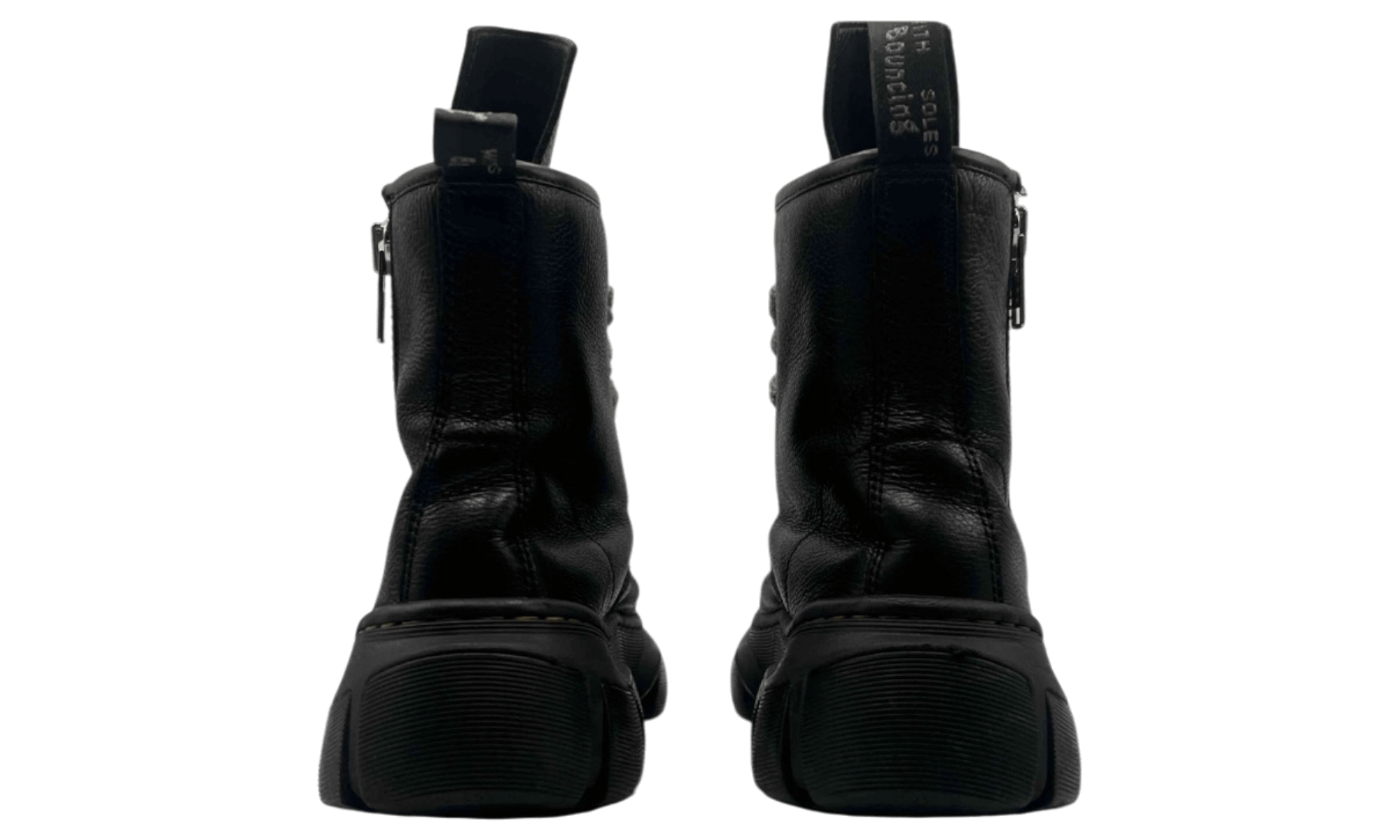 Dr. Martens 1460 DMXL Jumbo Lace Zip Boot Rick Owens Black (PreOwned)