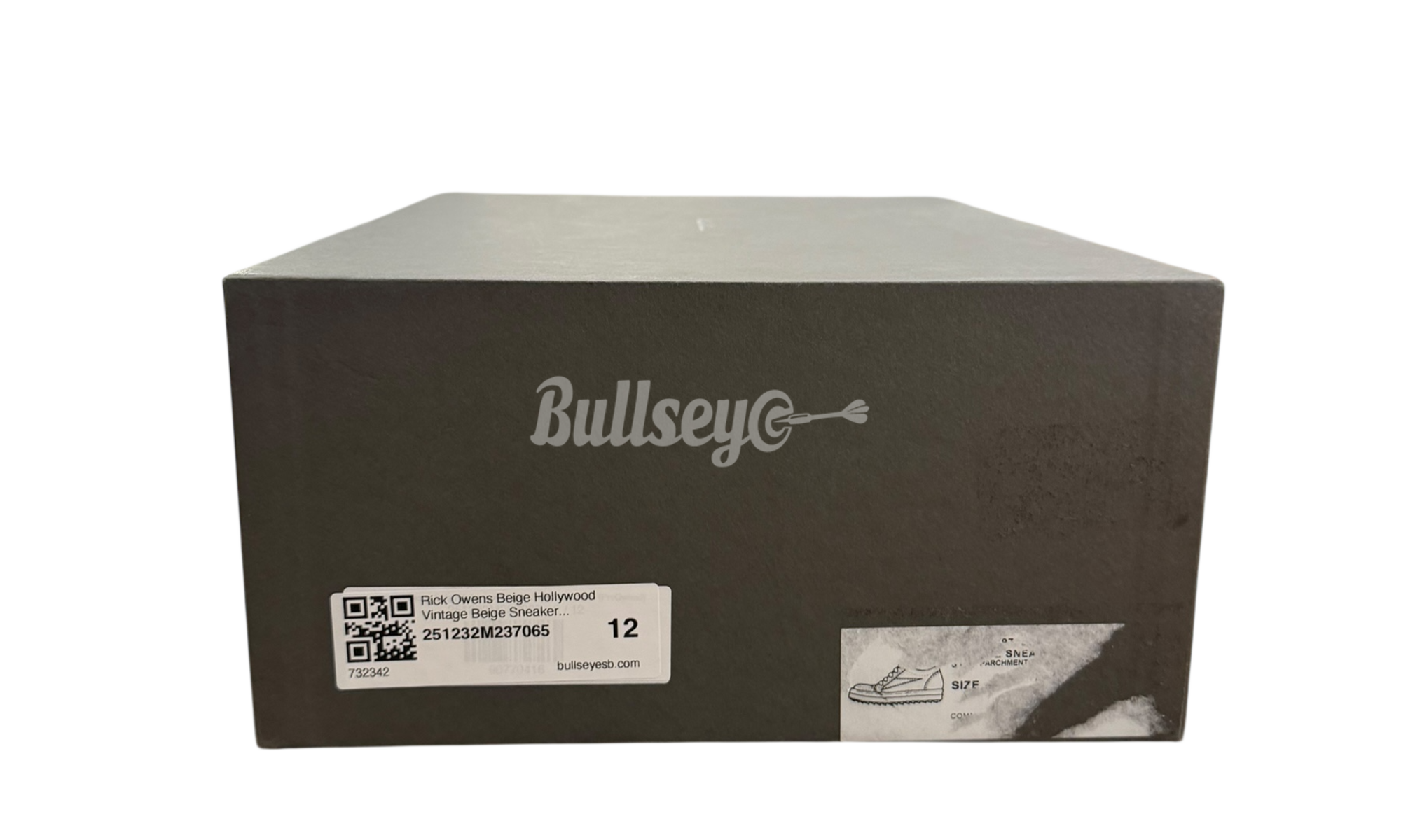 Rick Owens Beige Hollywood Vintage Beige Sneakers (PreOwned)