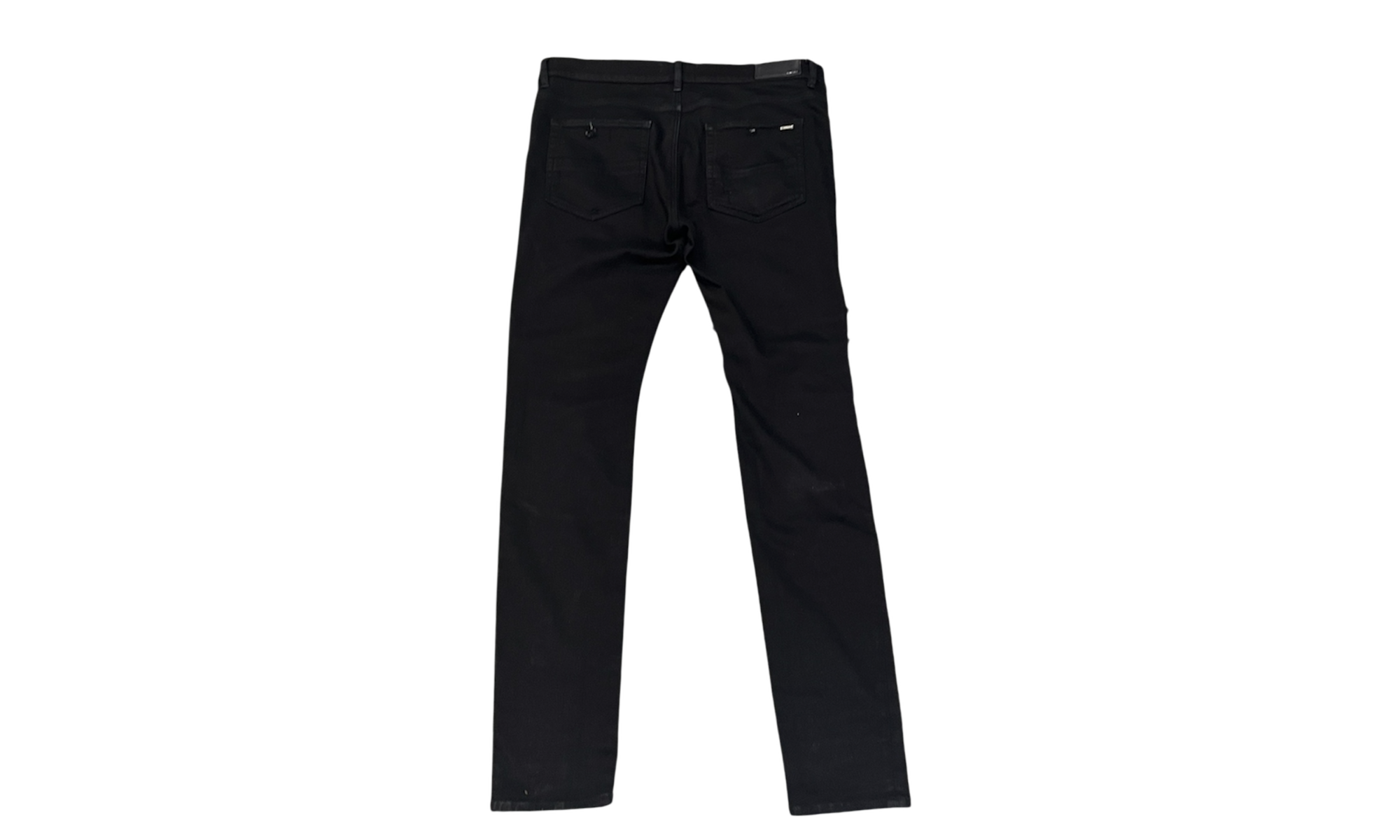 AMIRI Bandana Thrasher Skinny Jeans Black (Preowned)