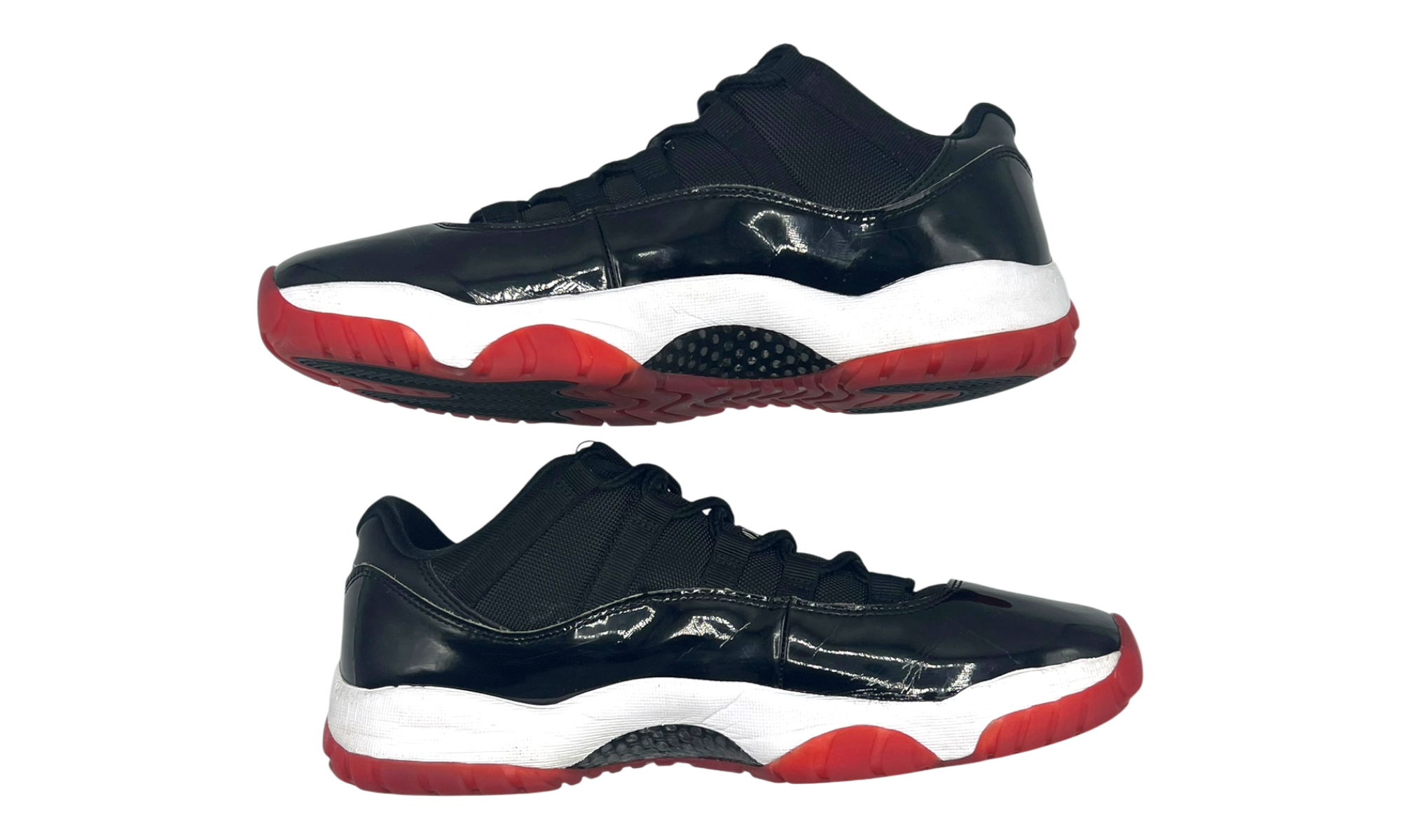 Air Jordan 11 Retro Low "Bred" (2025) (PreOwned) (No Box)