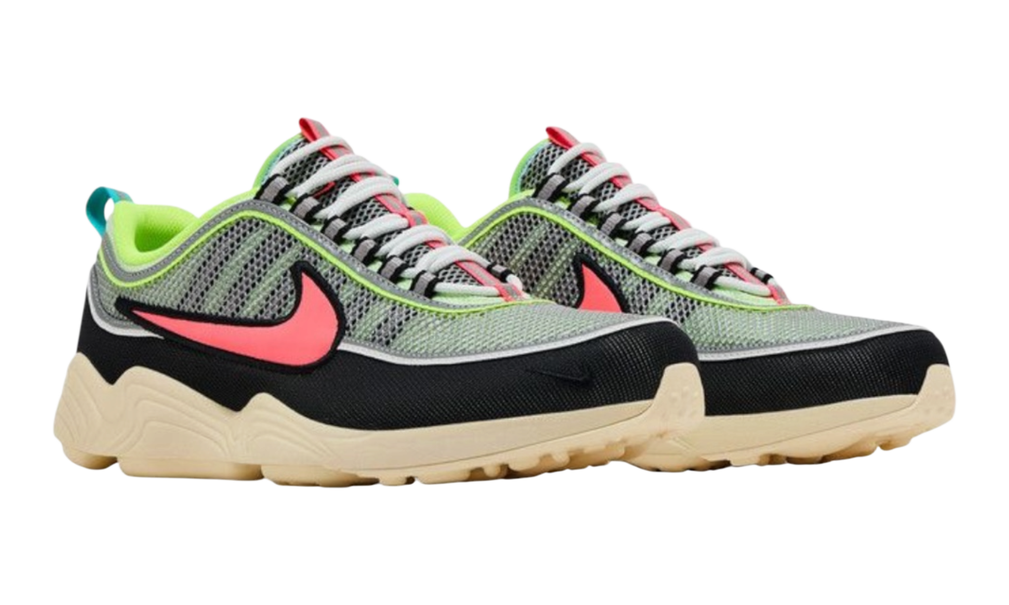 Nike Air Zoom Spiridon Barely Volt Hot Punch
