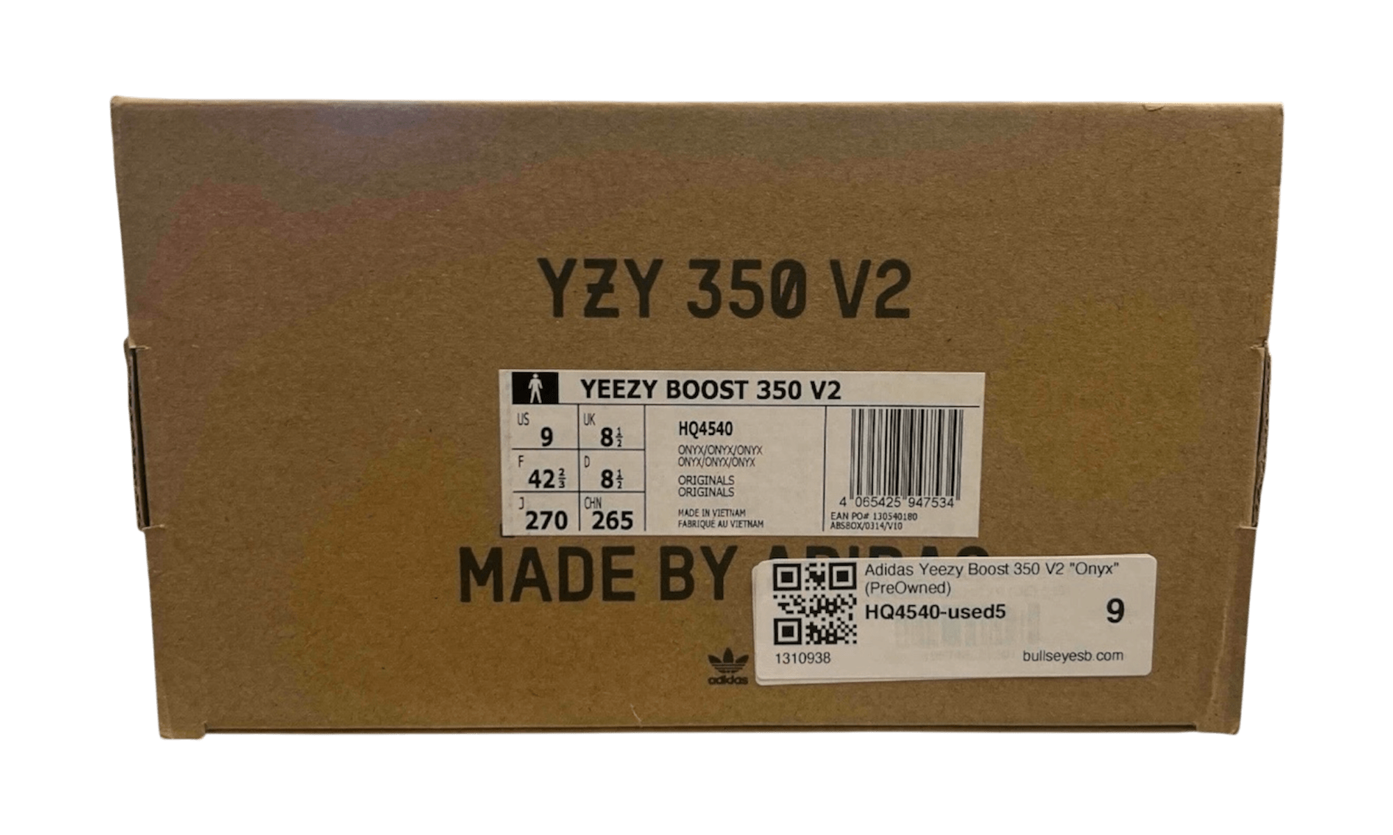 Adidas Yeezy Boost 350 V2 "Onyx" (PreOwned)