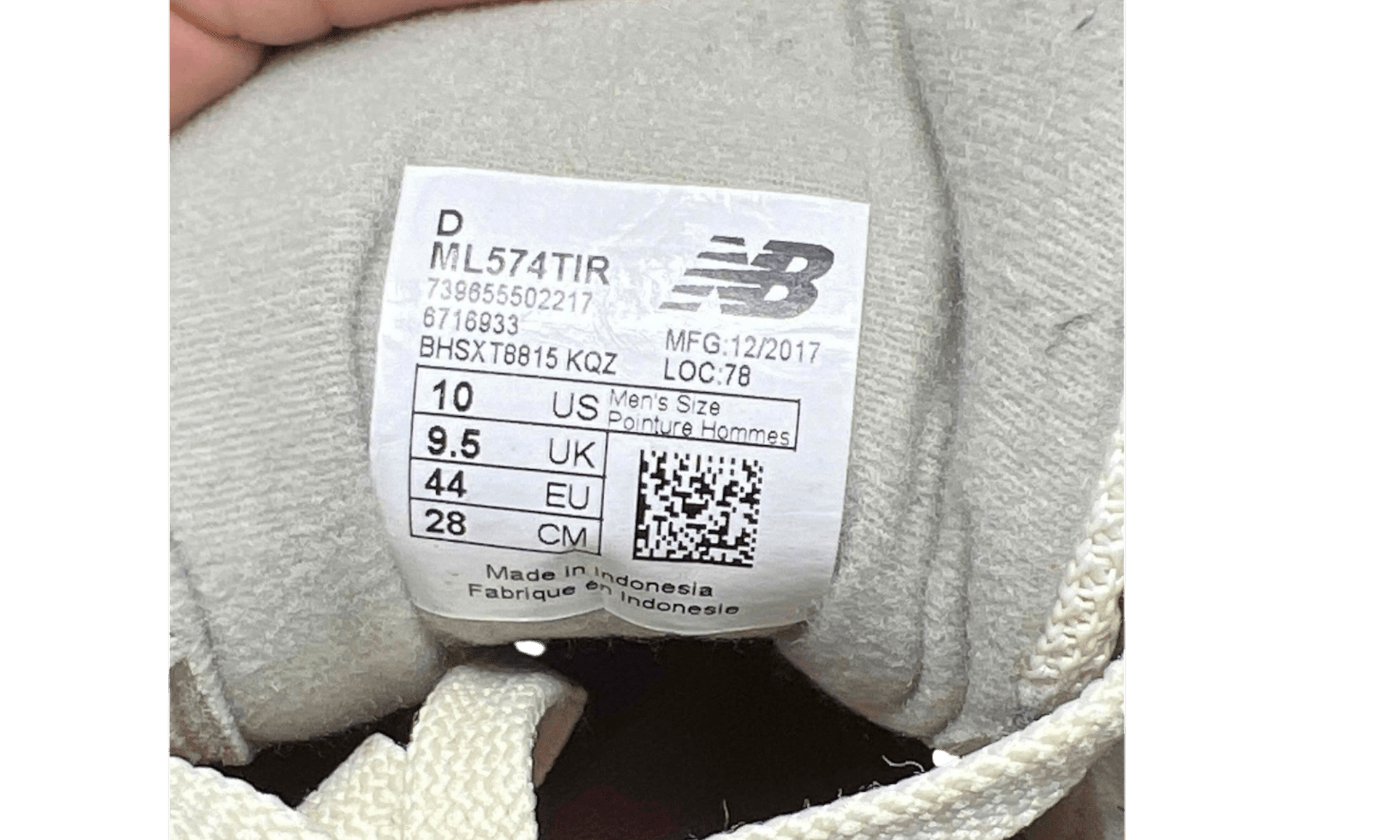 New Balance 574 Pink Olive (PreOwned) (No Box)