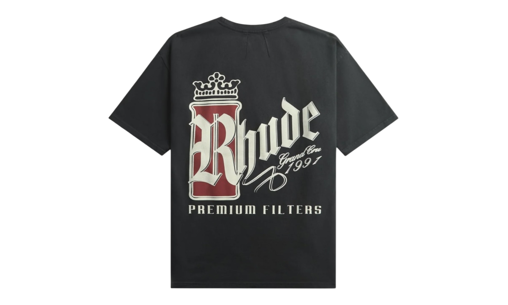 Rhude Fumar 91 Tee Vintage Black/White/Red