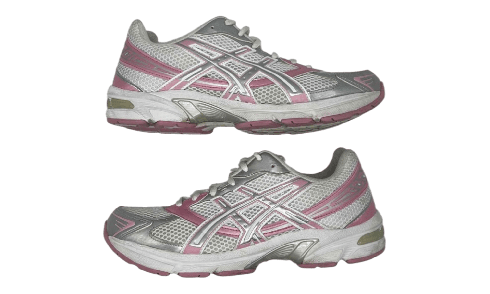 Asics Gel-1130 "White Pure Silver Pink" (Womens) (PreOwned) (No Box)