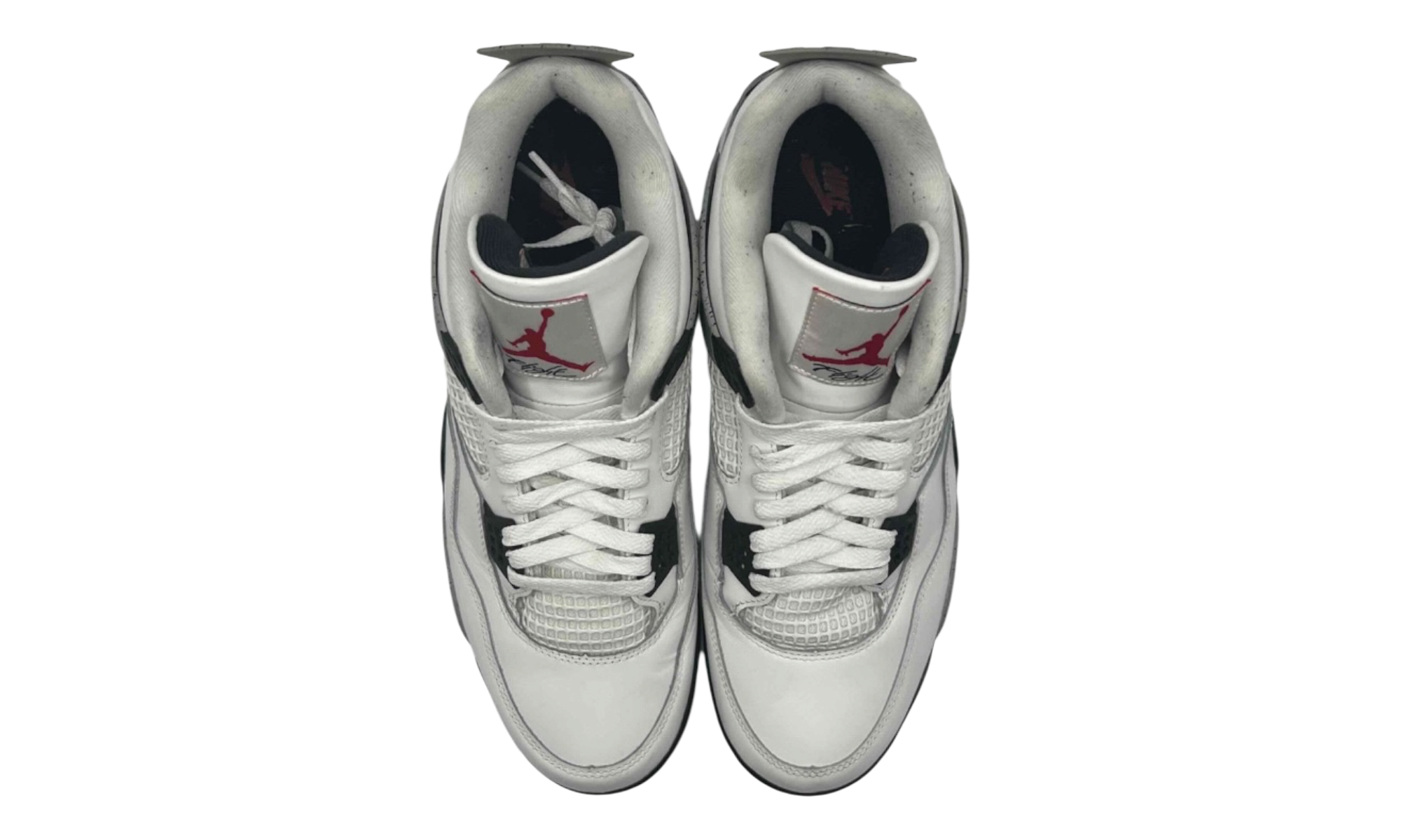 Jordan 4 Retro White Cement (2025)(PreOwned) (No Box)