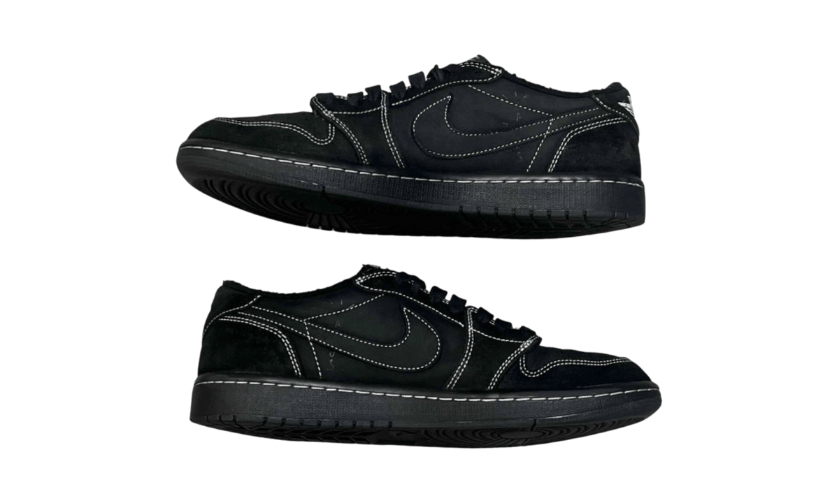 Travis Scott x Air Jordan 1 Low OG SP "Black Phantom" (PreOwned) (No Box)