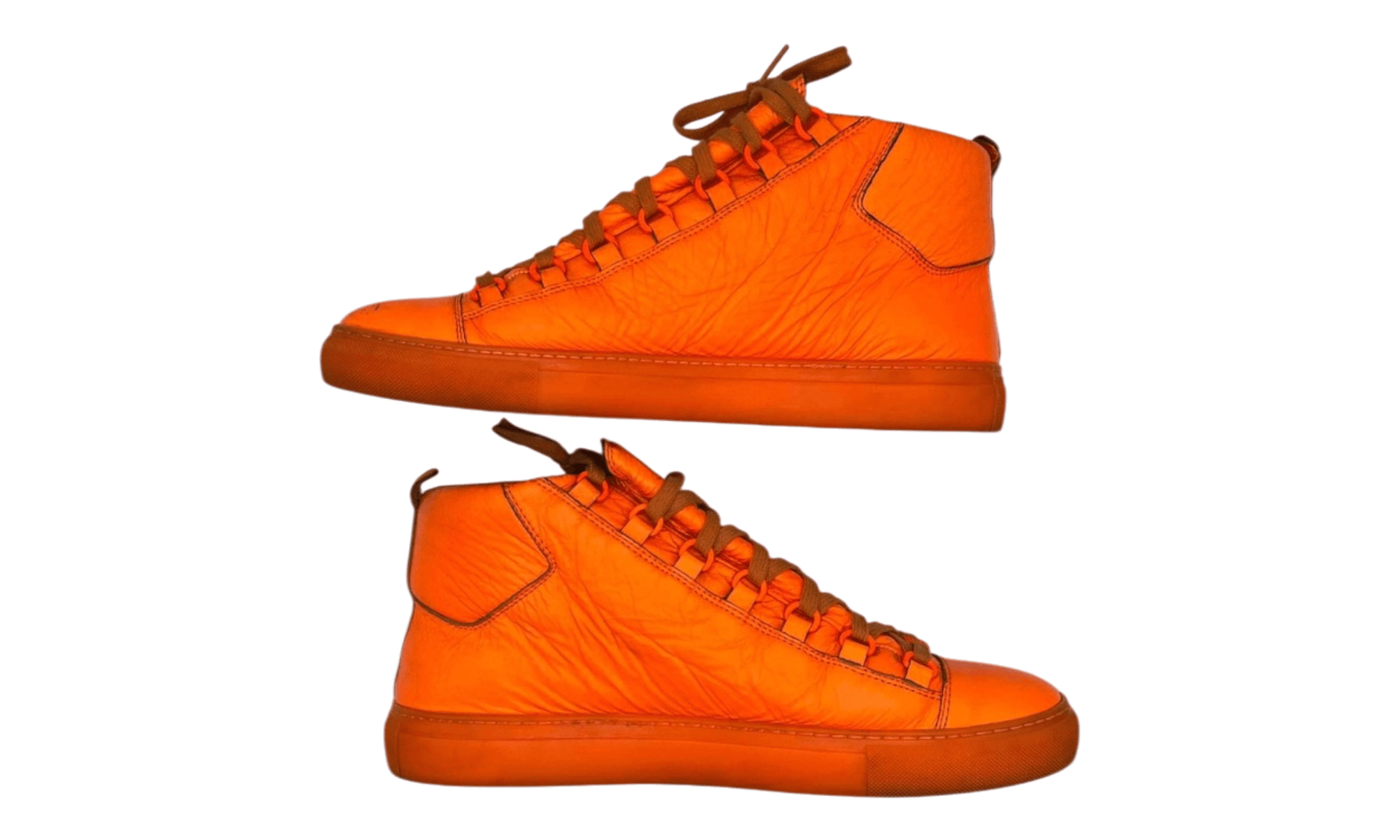 Balenciaga Arena High Orange Fluo (PreOwned) (No Box)